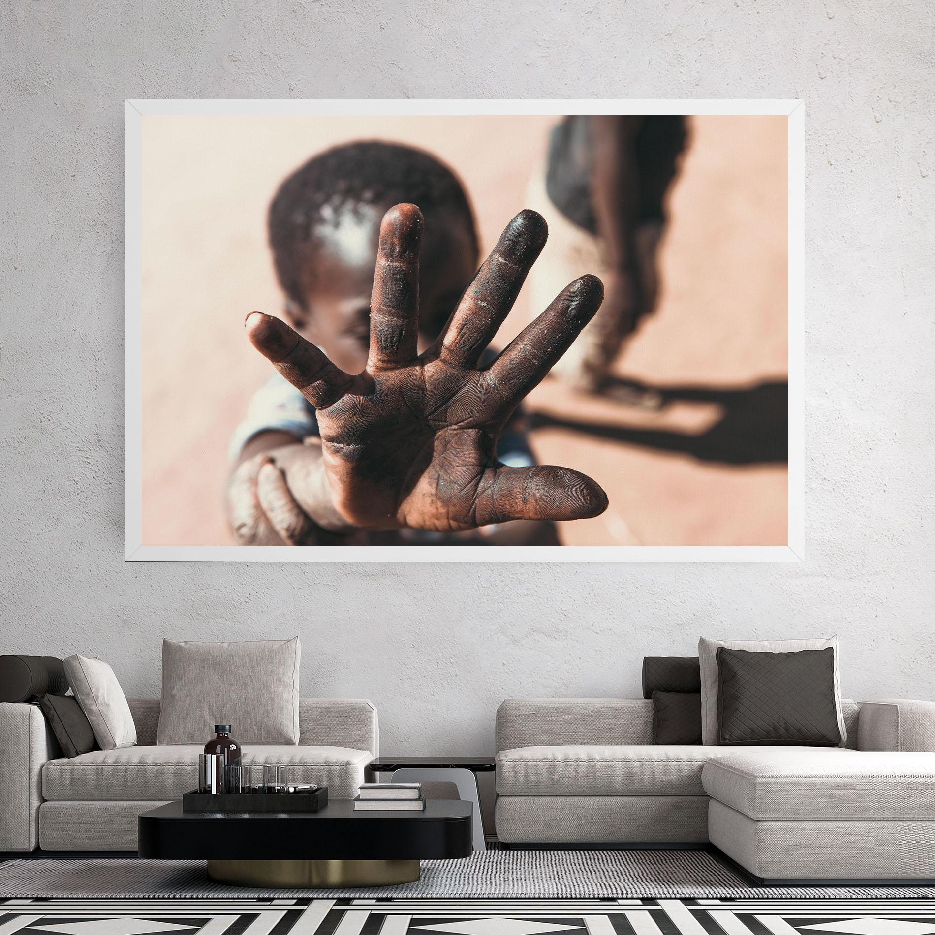 Vászonkép Little Dirty Hand mockup 2