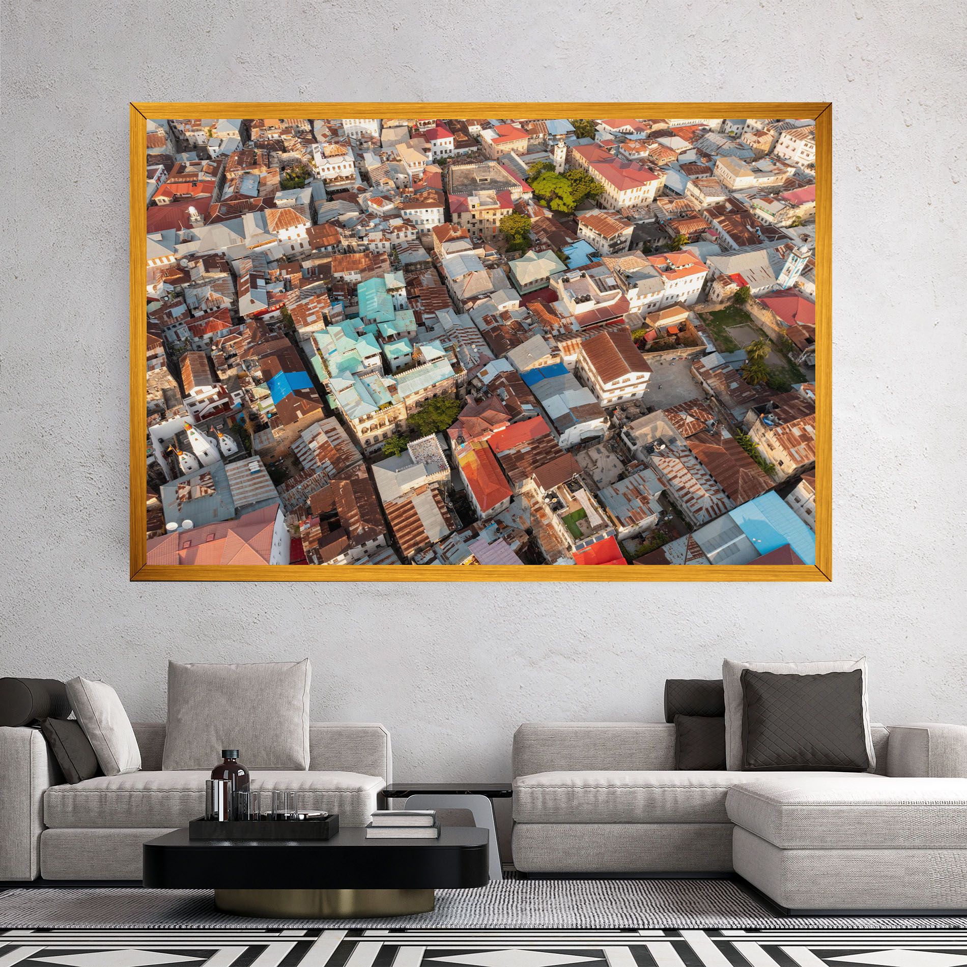 Island Tanzania Buildings mockup 2