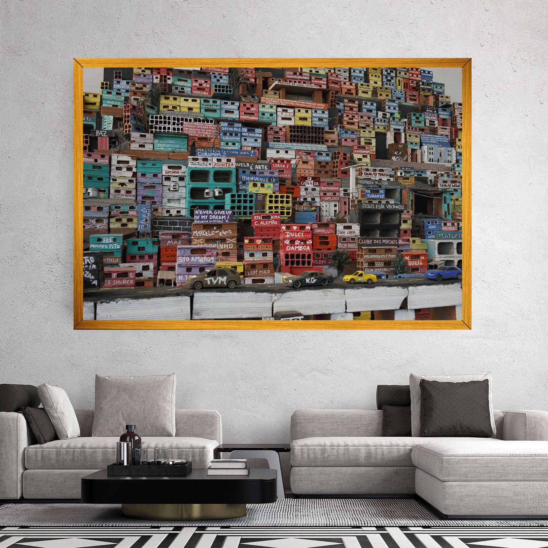 Vászonkép Rio De Janeiro Brazil mockup 2