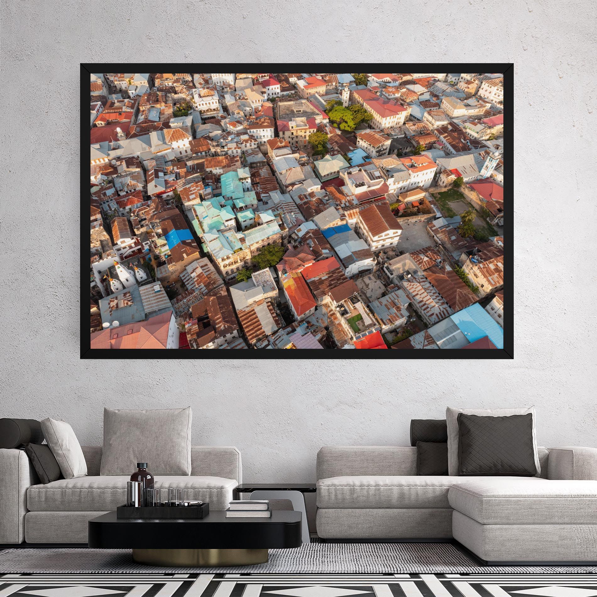 Island Tanzania Buildings mockup 2