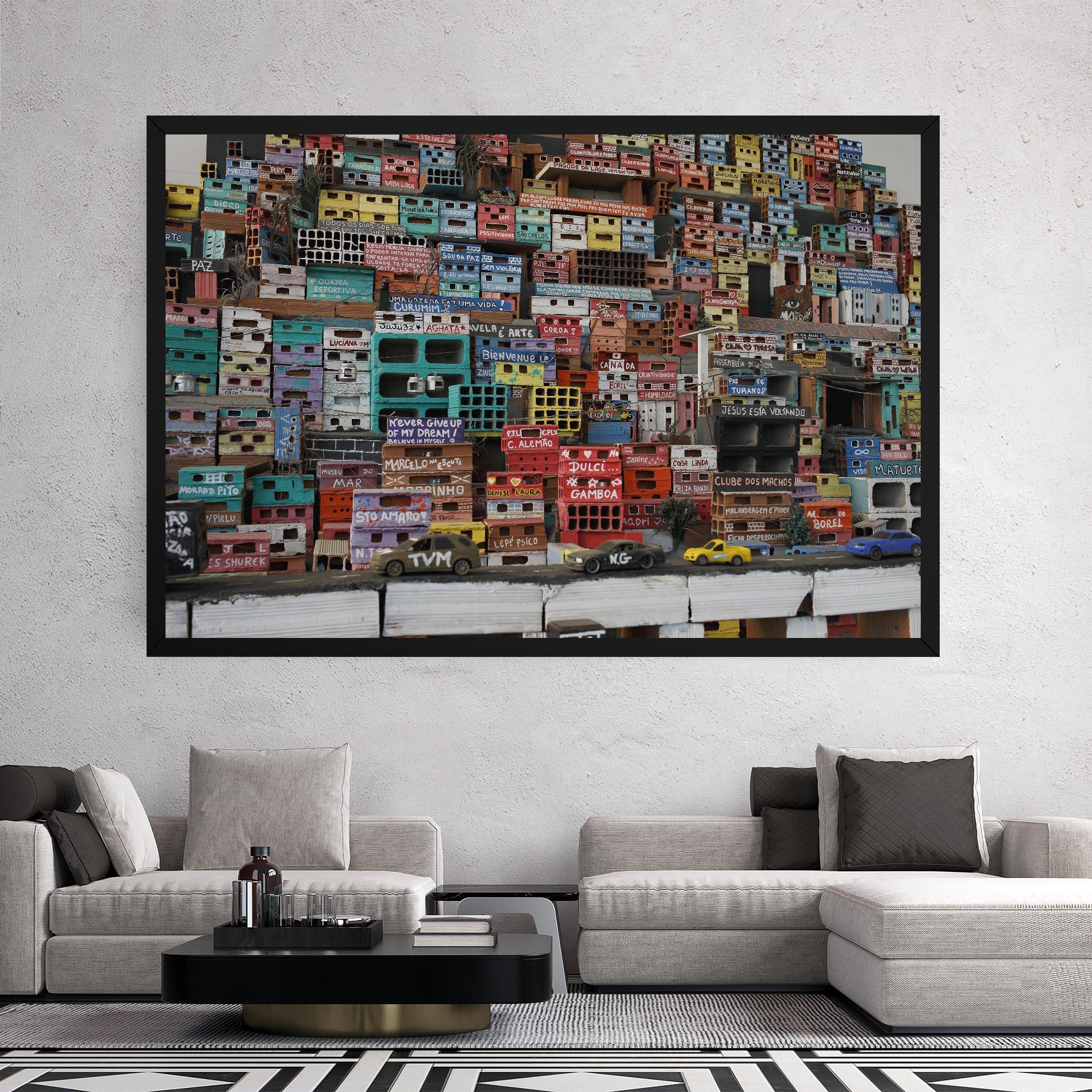 Vászonkép Rio De Janeiro Brazil mockup 2