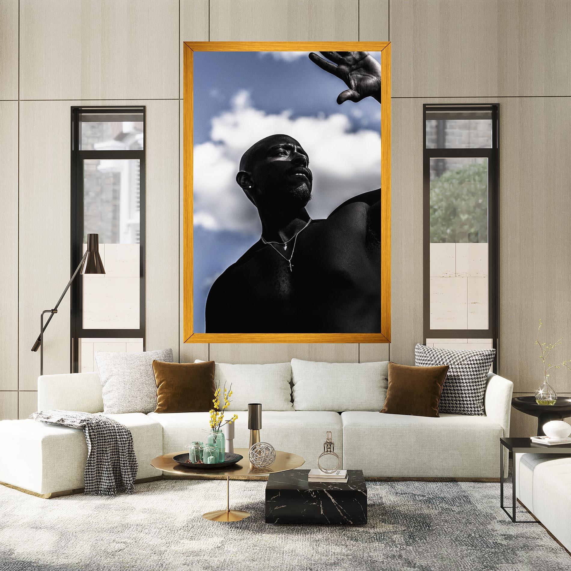 Vászonkép African Blue Sky mockup 2