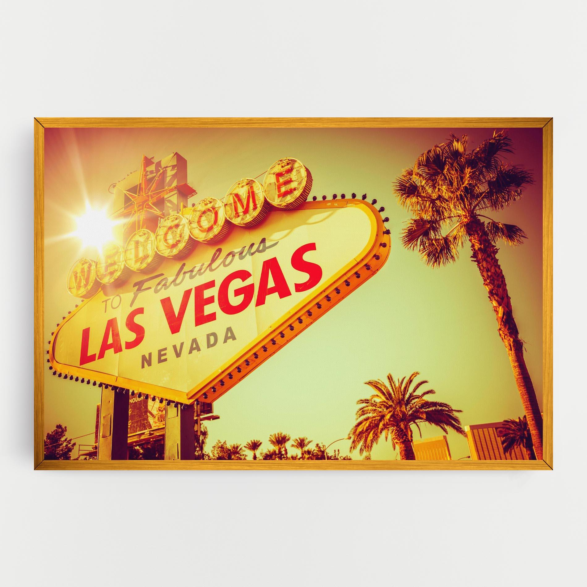 Vászonkép Las Vegas Nevada mockup 0