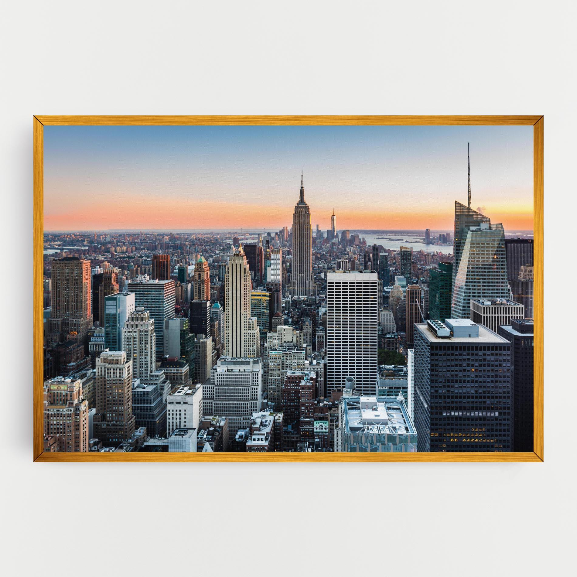 Vászonkép New York Skyline mockup 0