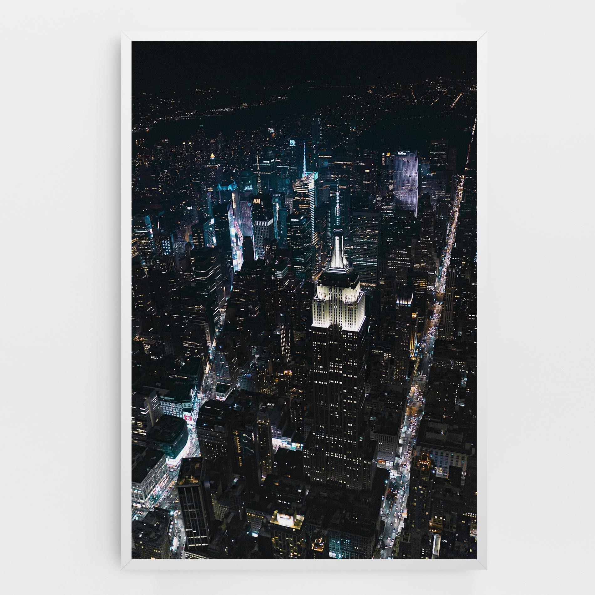 Vászonkép Night Landscape mockup 0