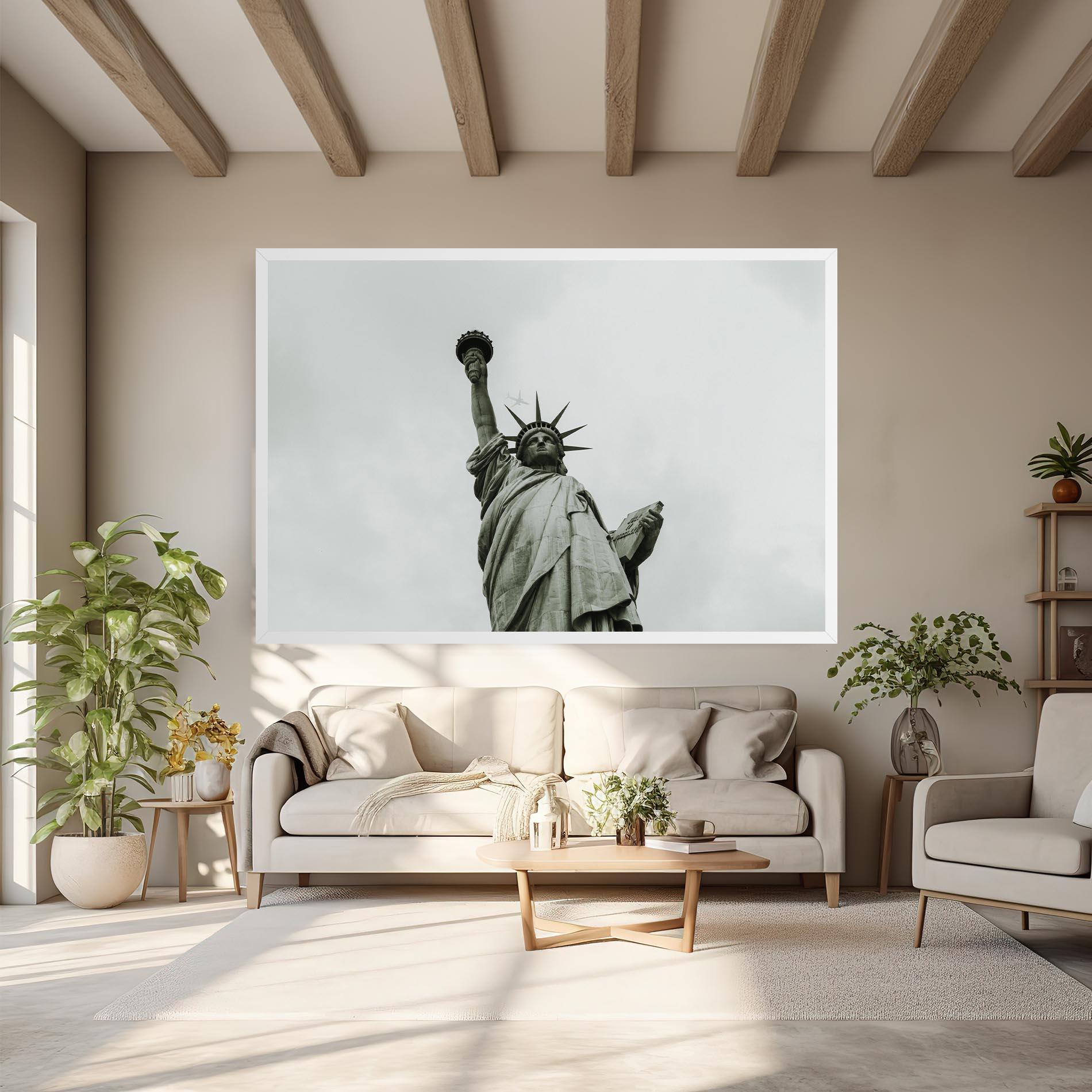 Vászonkép Liberty Statue Day mockup 6