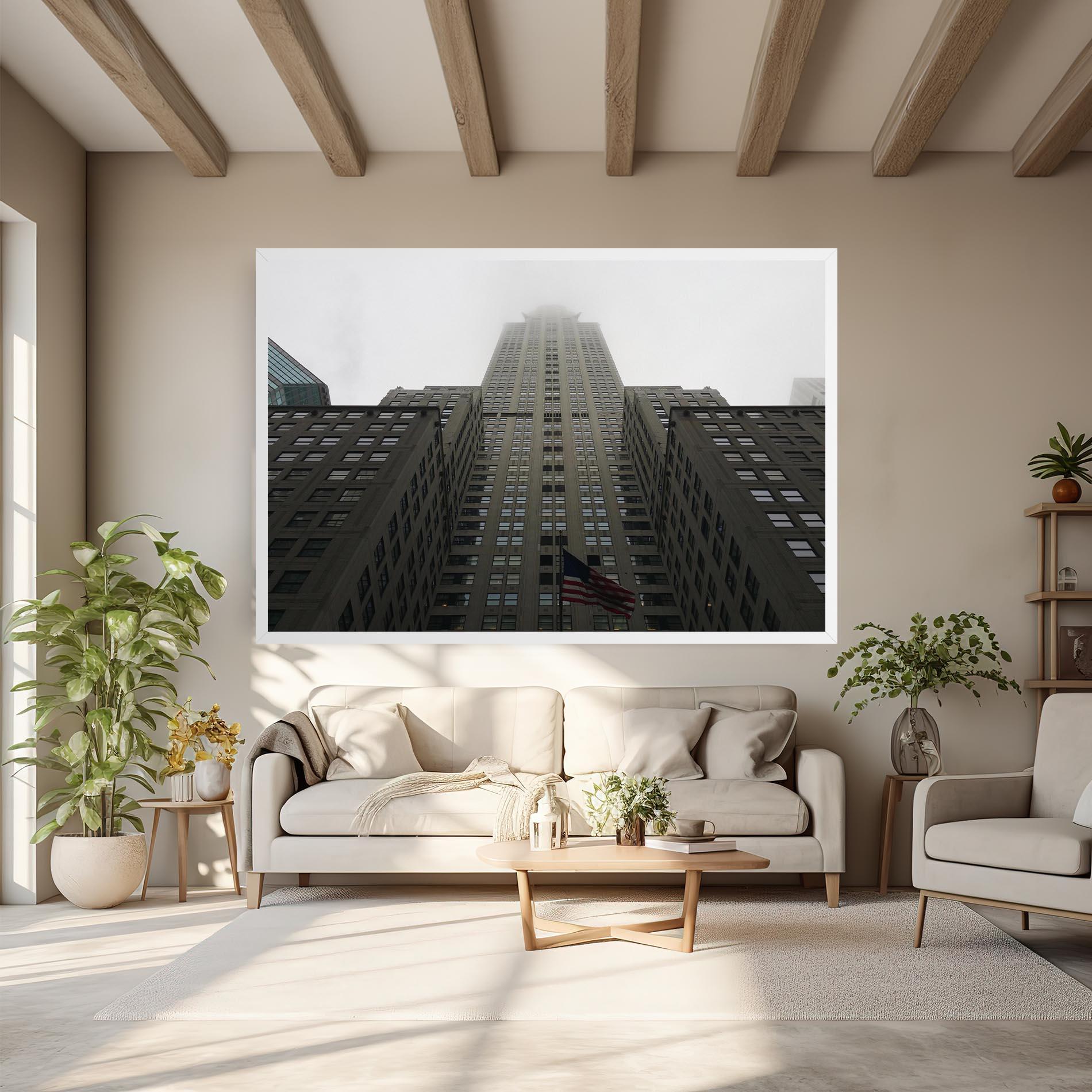 Vászonkép New York City Skyscraper mockup 6