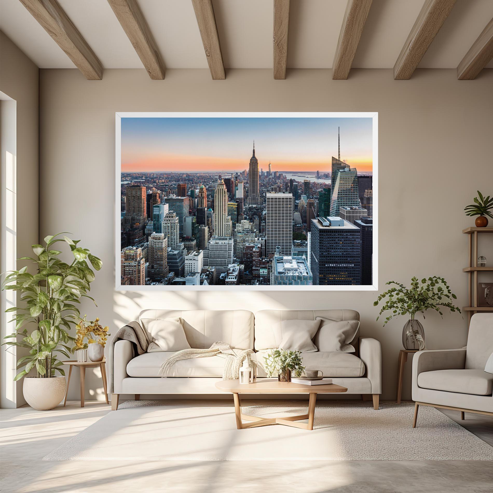 Vászonkép New York Skyline mockup 6