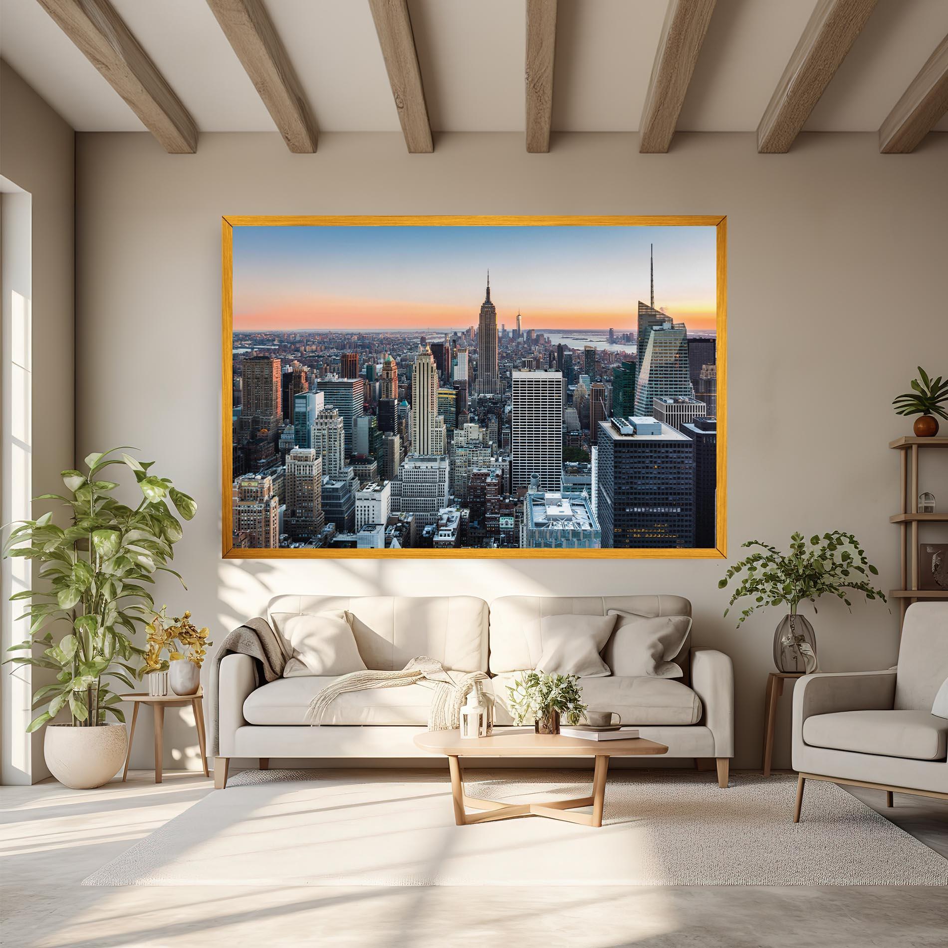 Vászonkép New York Skyline mockup 6
