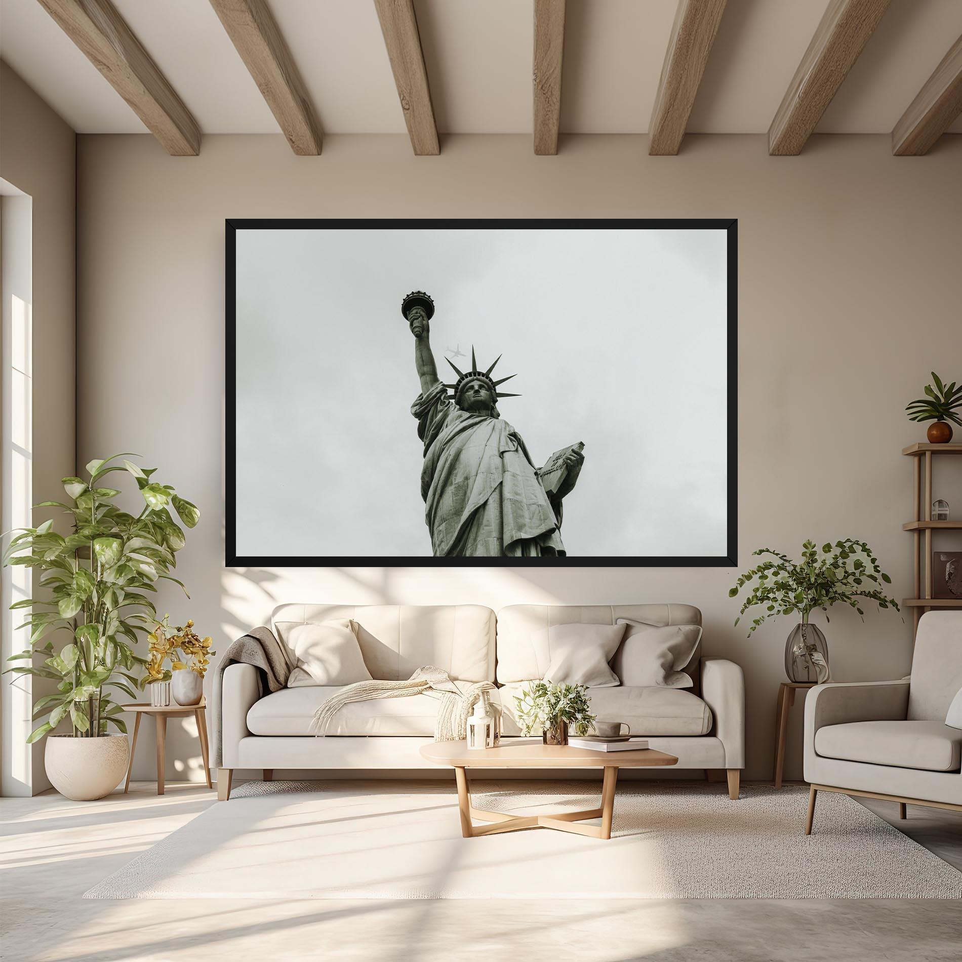 Vászonkép Liberty Statue Day mockup 6