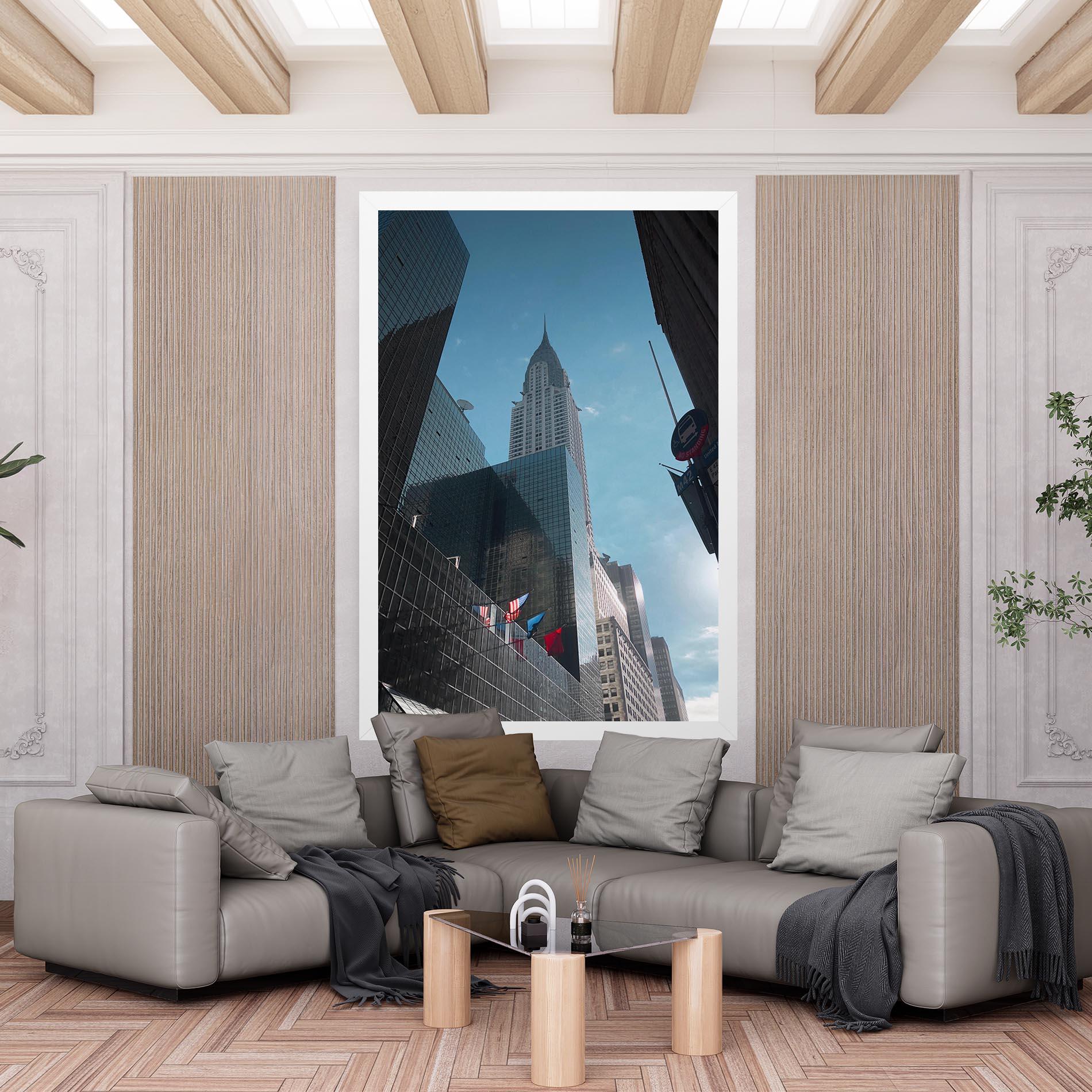 Vászonkép Big Glass Tower mockup 6