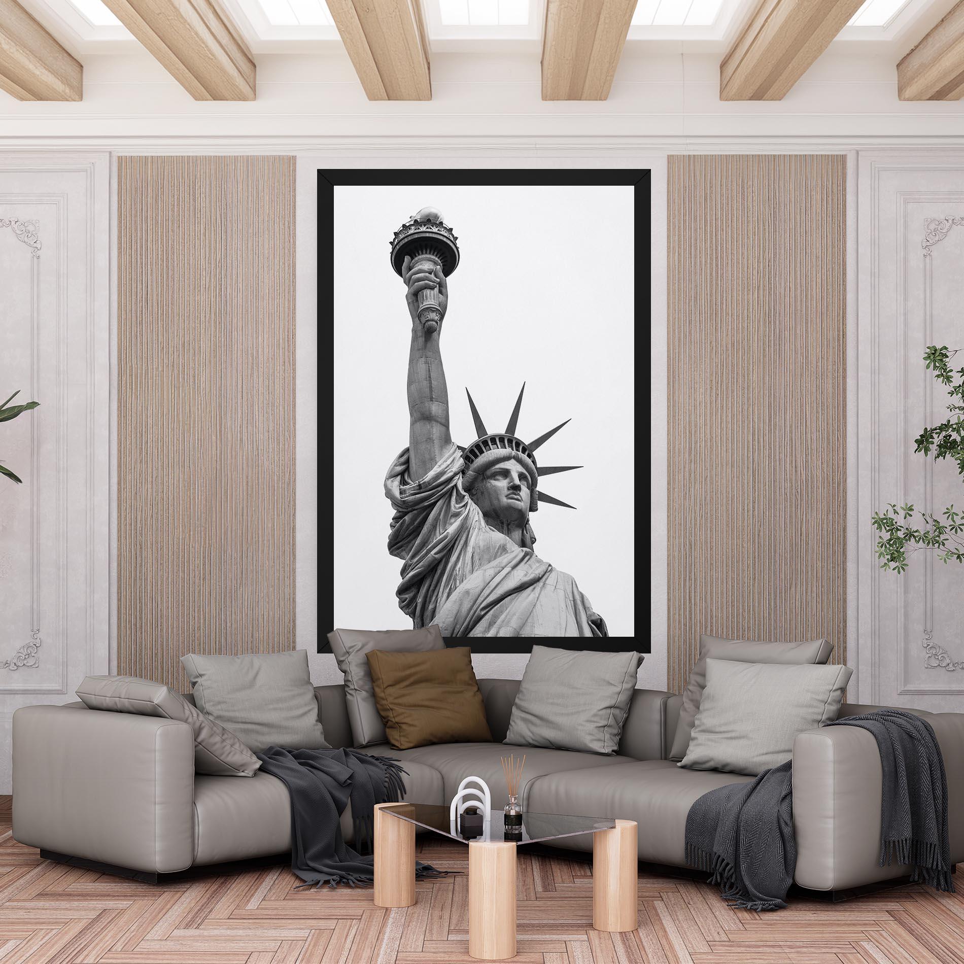 Vászonkép Liberty Statue mockup 6