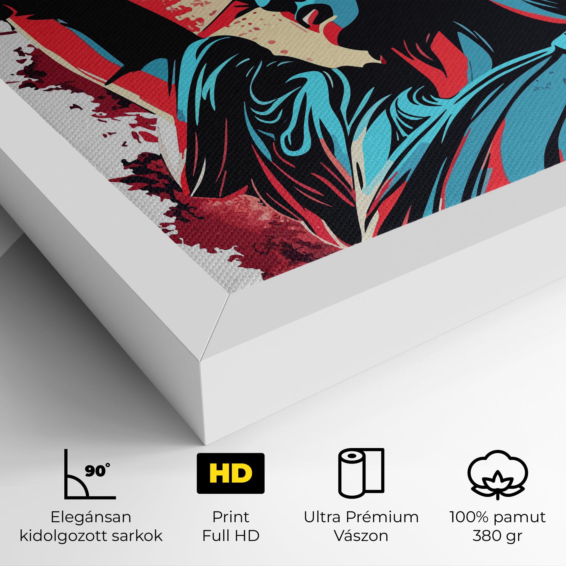 Vászonkép Liberty Statue Art mockup 4