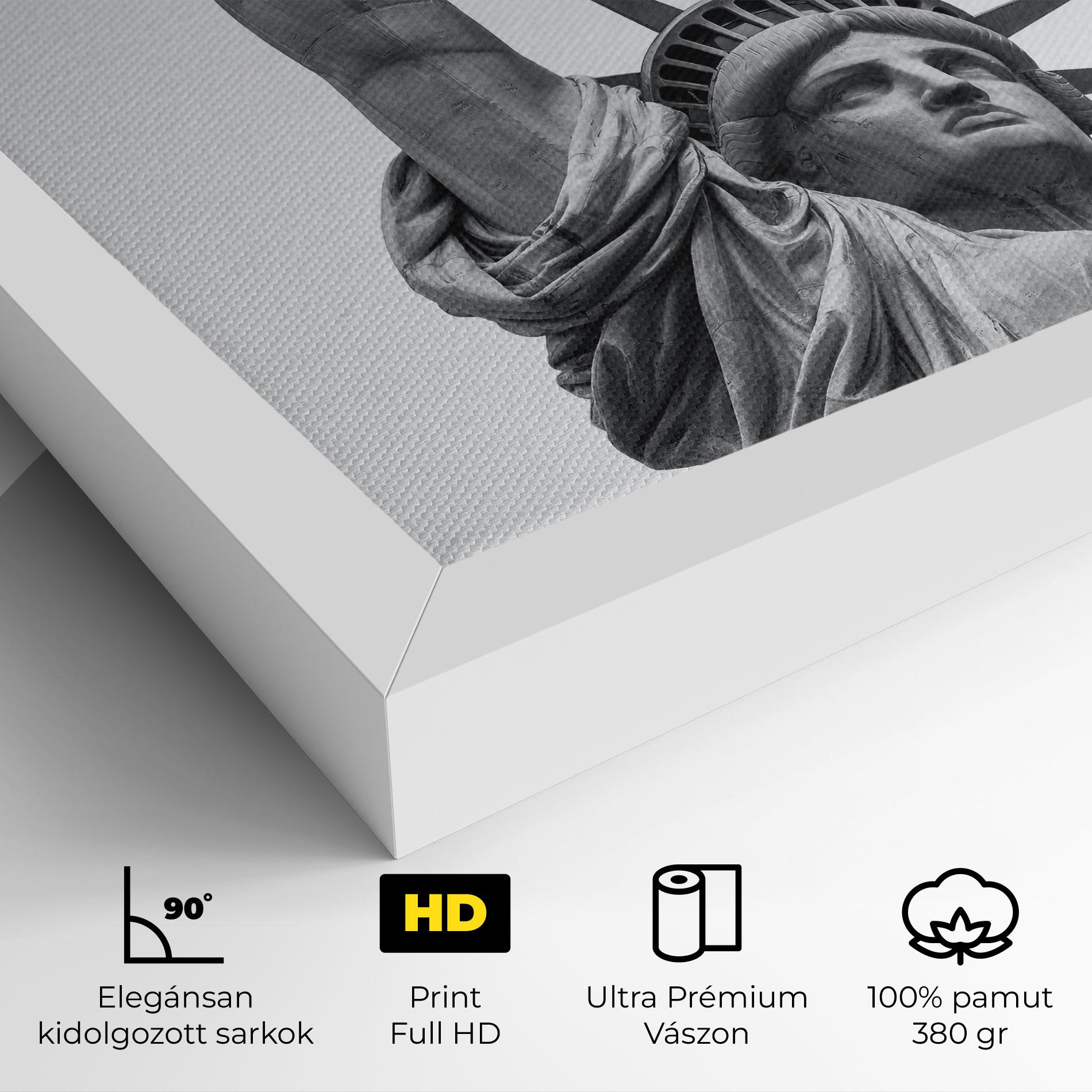 Vászonkép Liberty Statue mockup 4