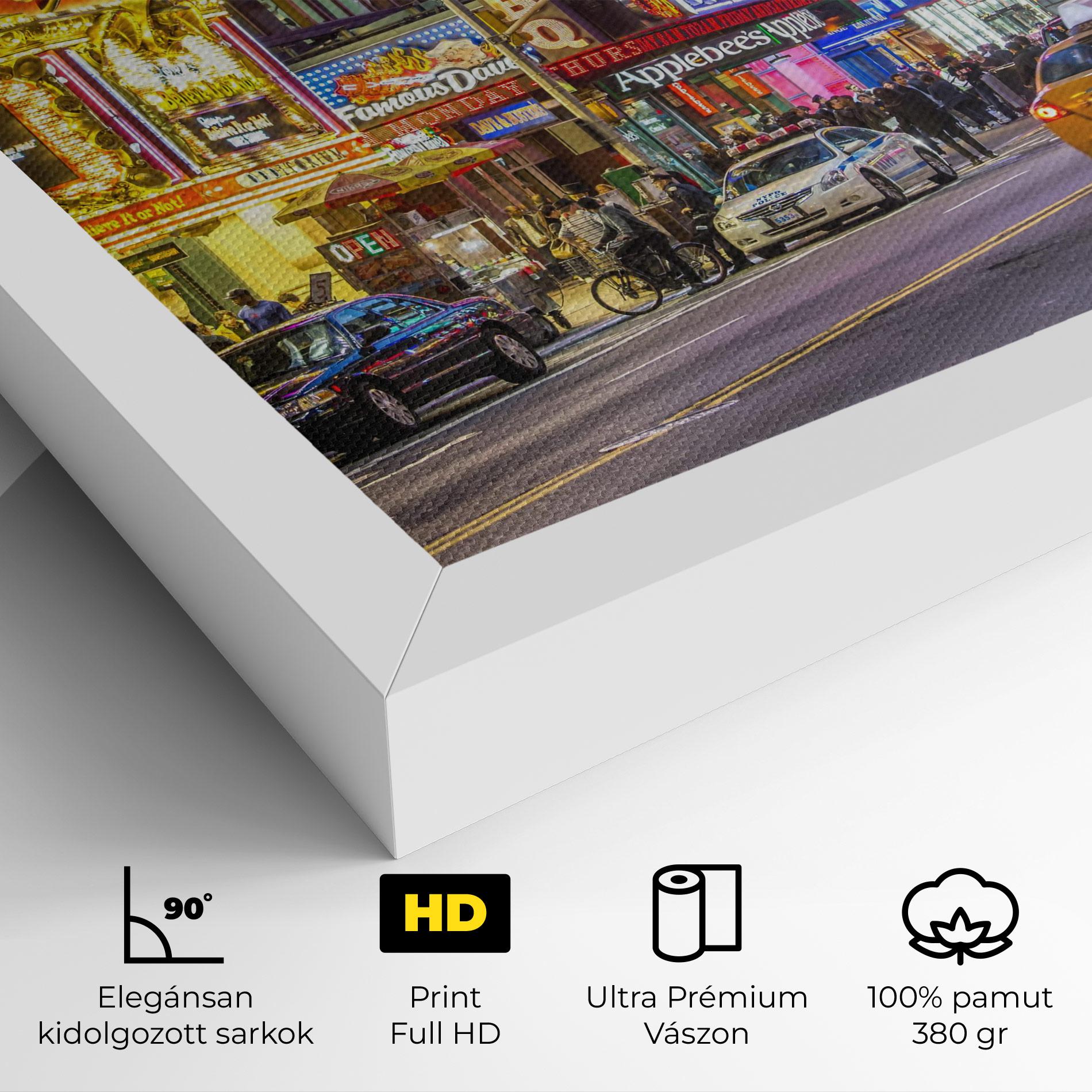 Vászonkép New York Lights mockup 4