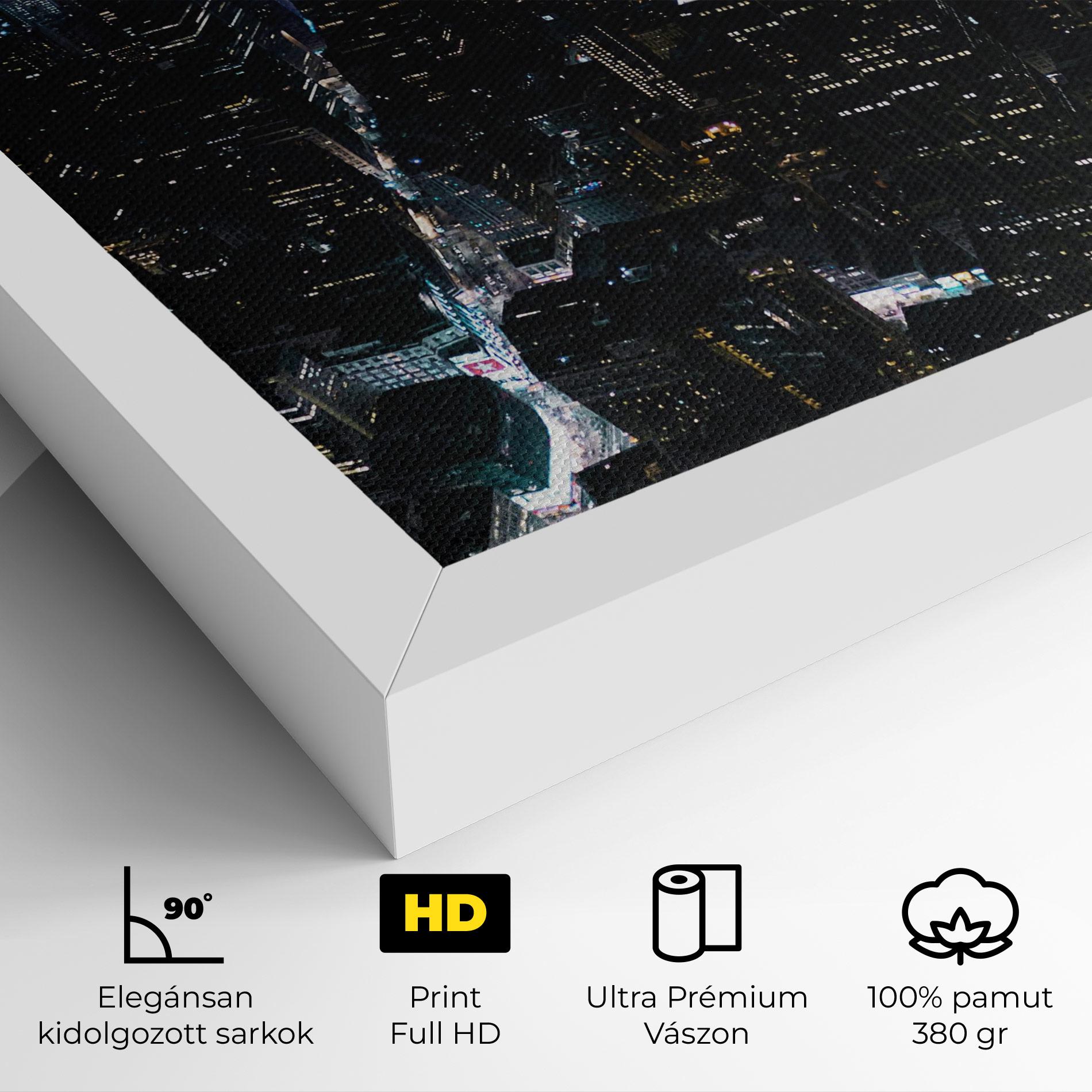 Vászonkép Night Landscape mockup 4
