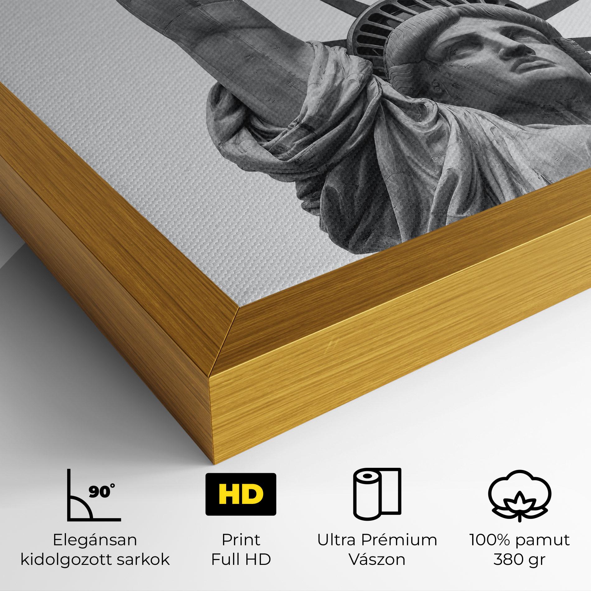 Vászonkép Liberty Statue mockup 4
