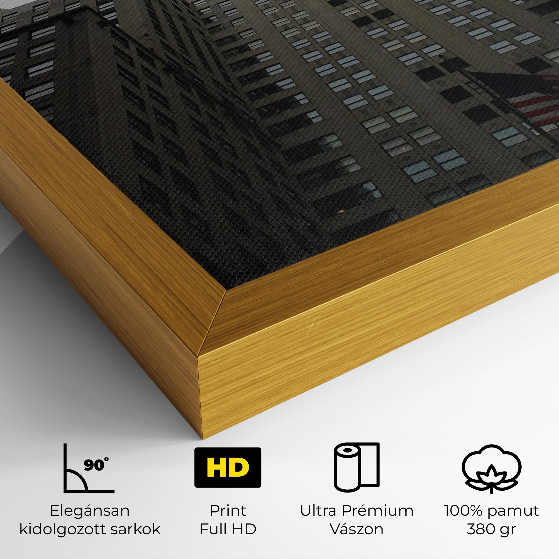 Vászonkép New York City Skyscraper mockup 4