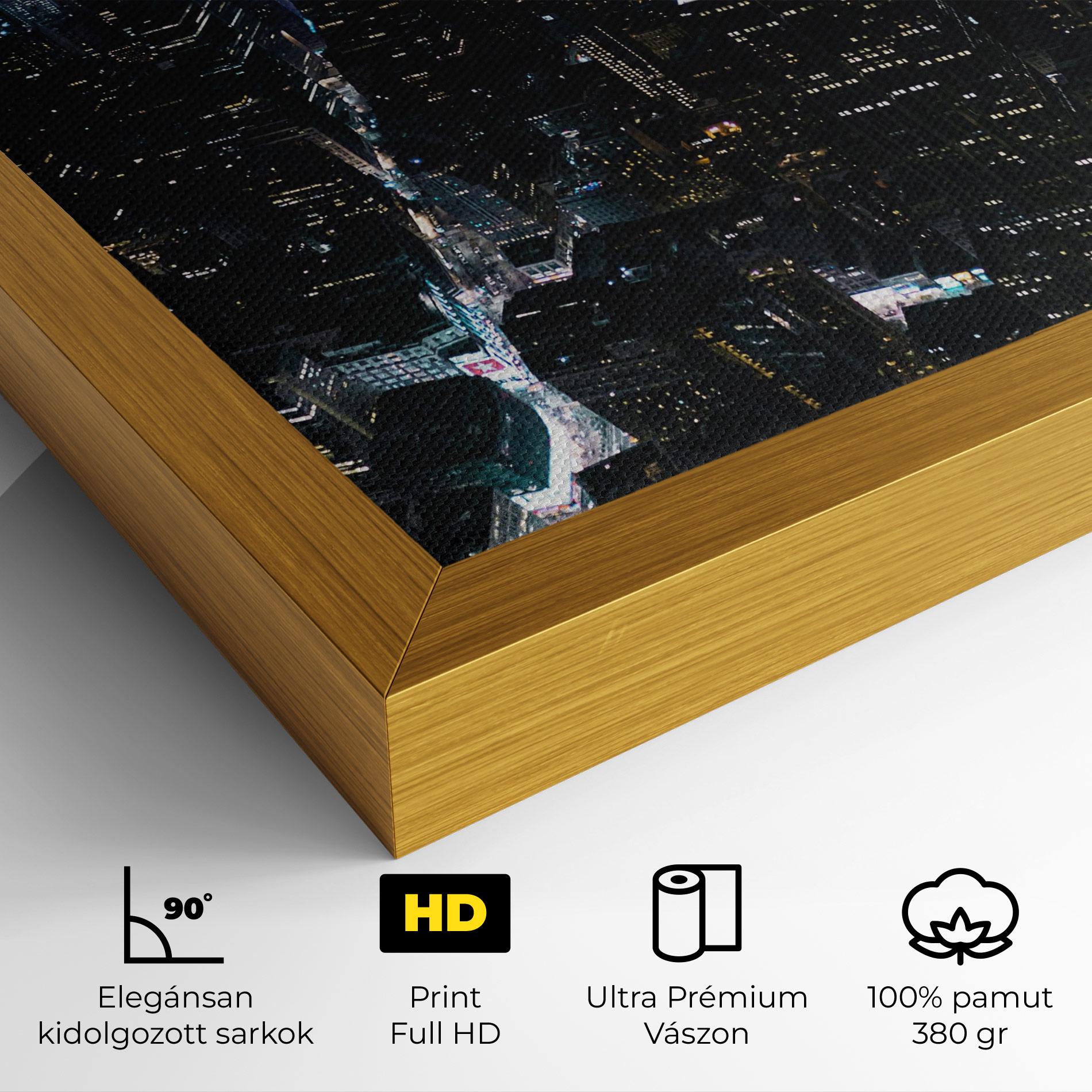 Vászonkép Night Landscape mockup 4