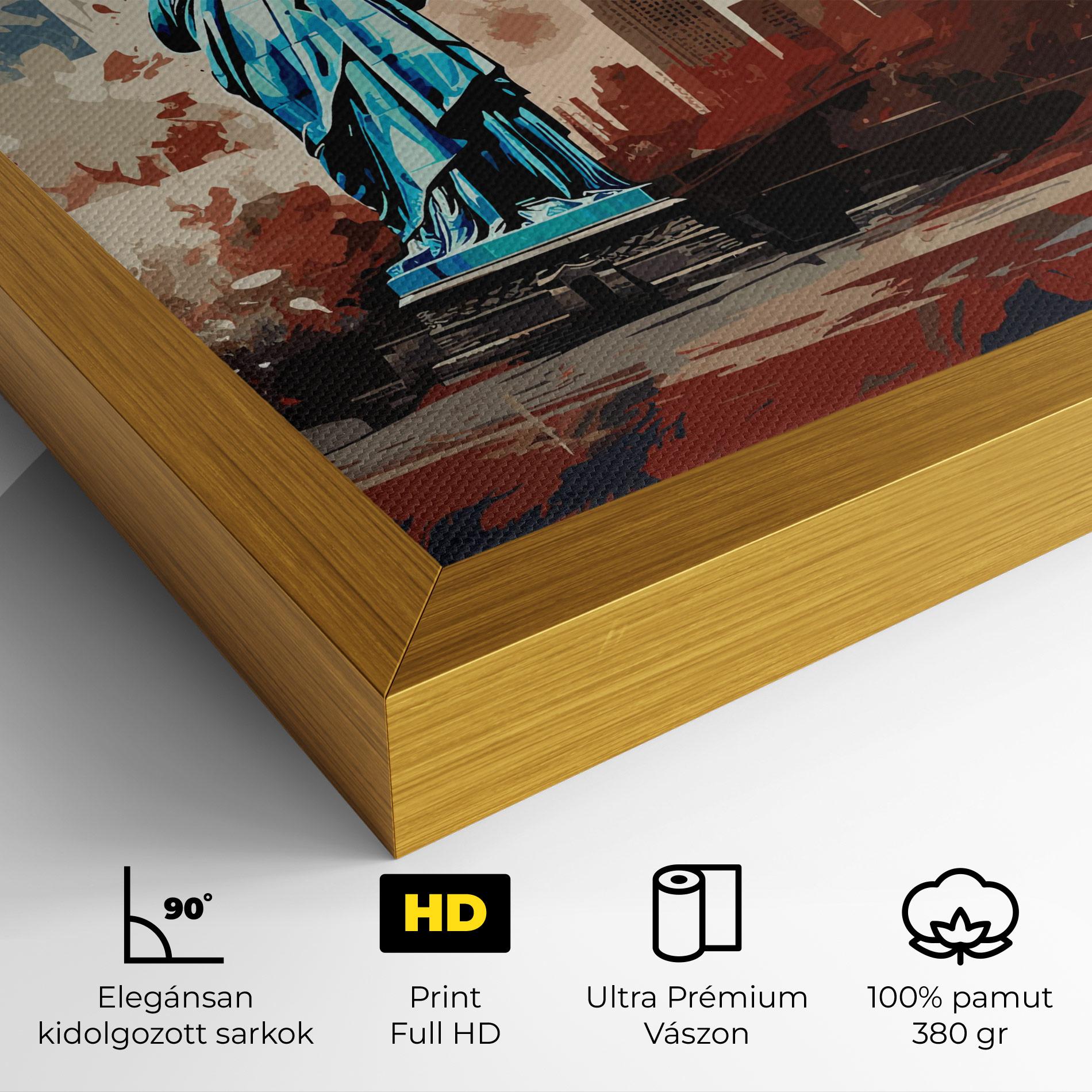 Vászonkép Patriotism Cultural Art mockup 4