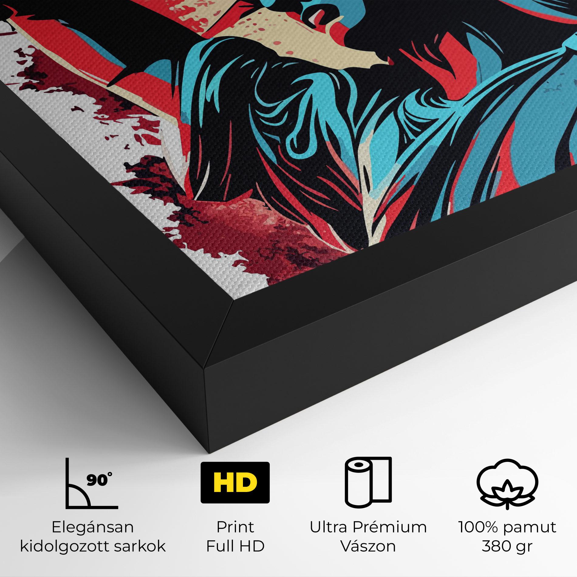 Vászonkép Liberty Statue Art mockup 4