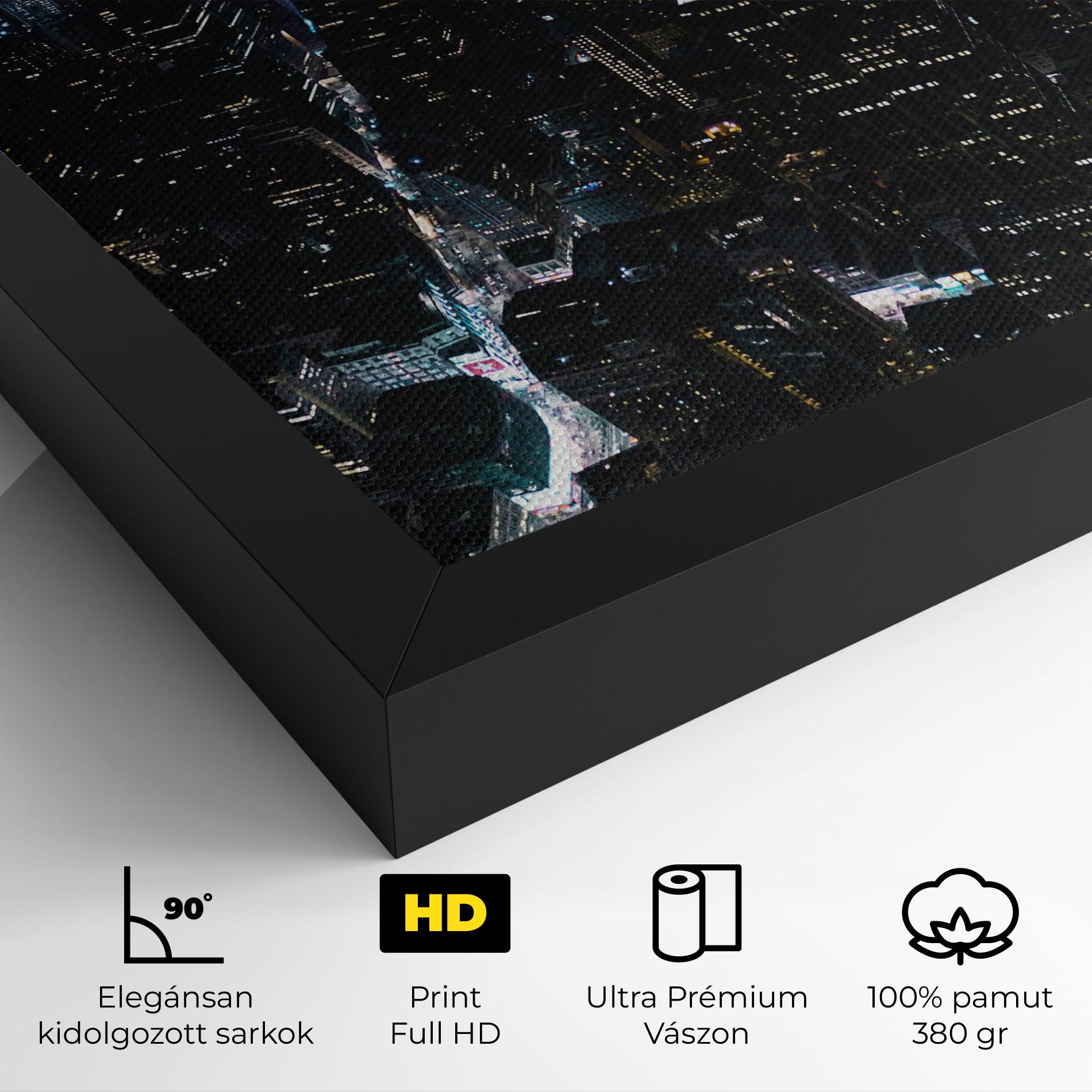 Vászonkép Night Landscape mockup 4