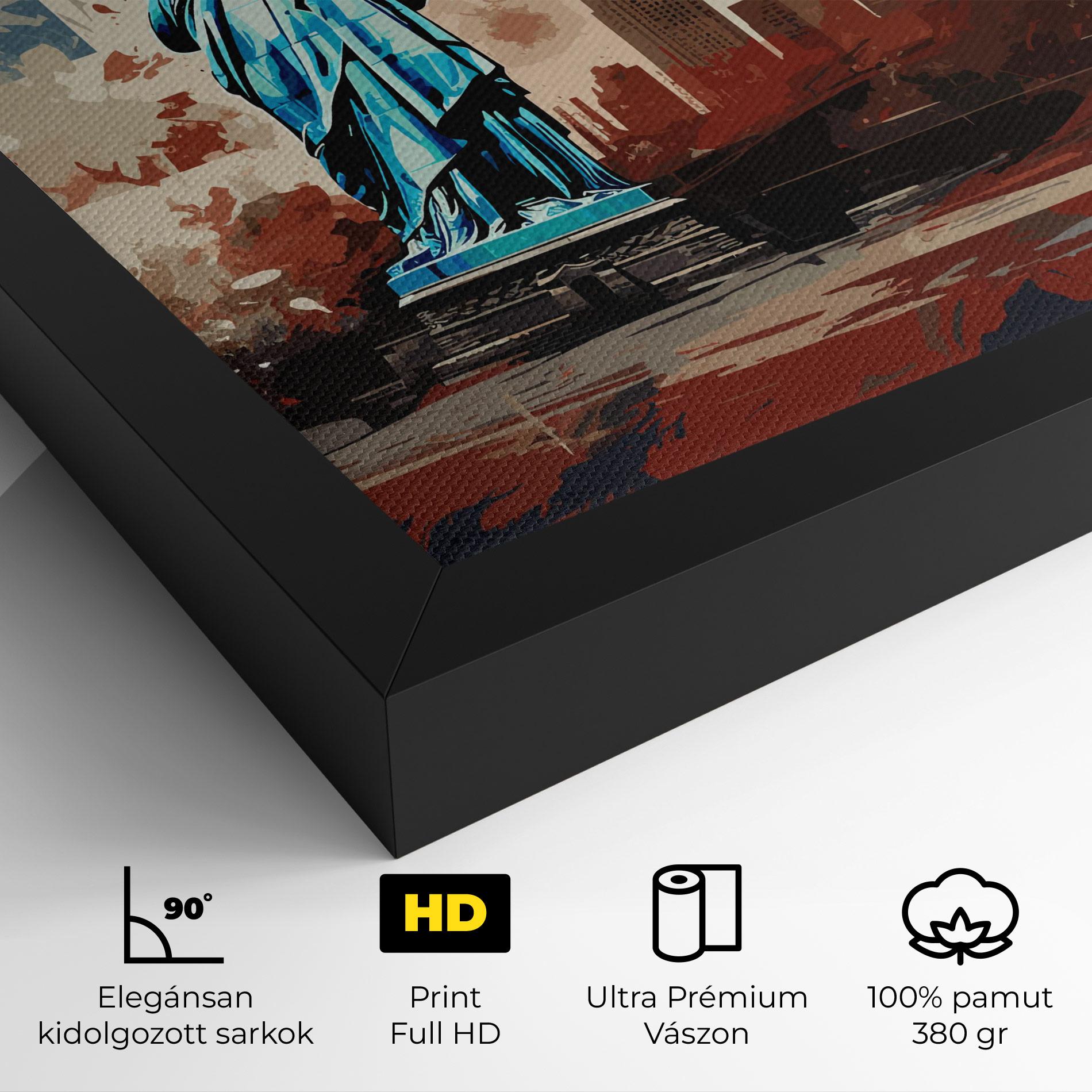 Vászonkép Patriotism Cultural Art mockup 4