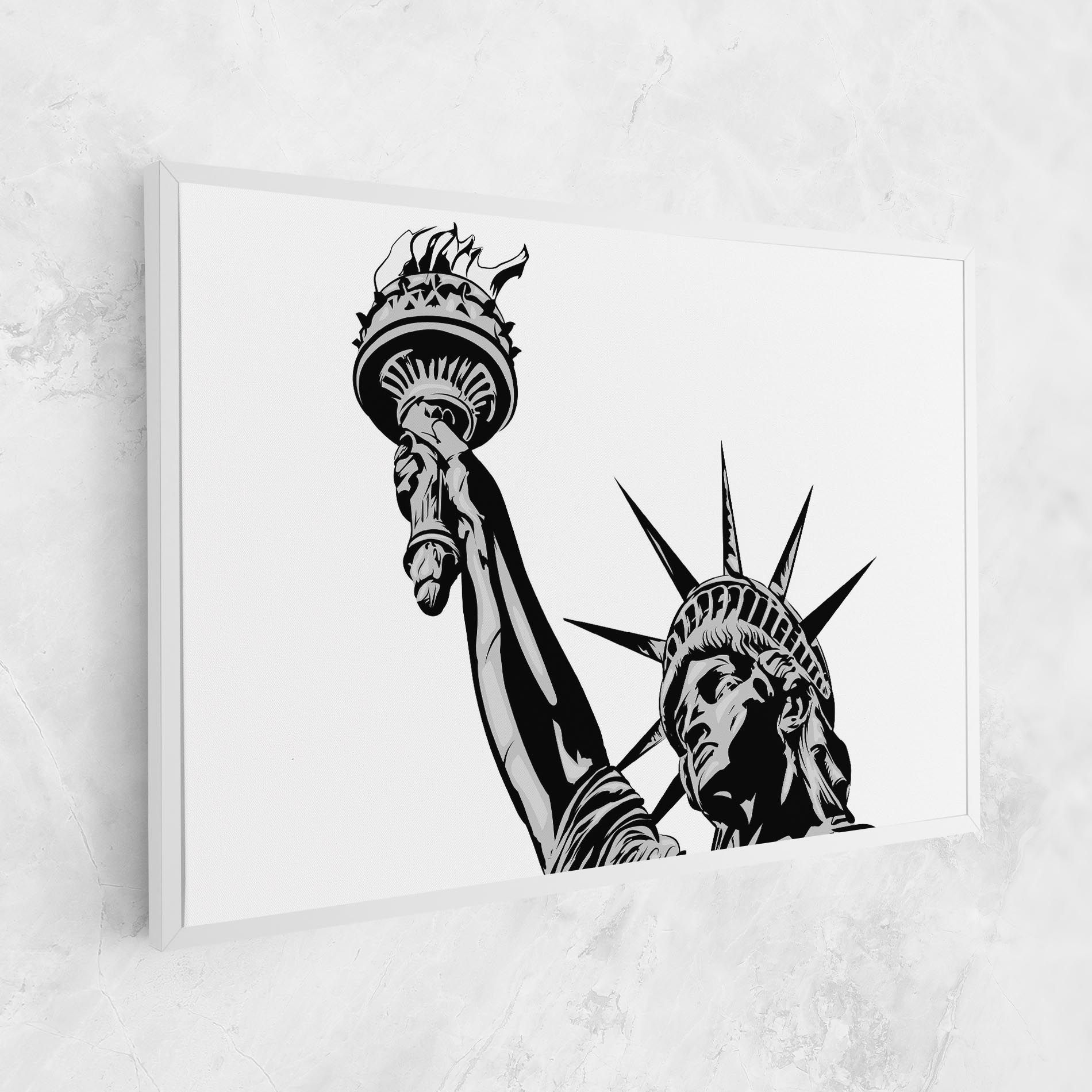 Liberty Statue Head mockup 1