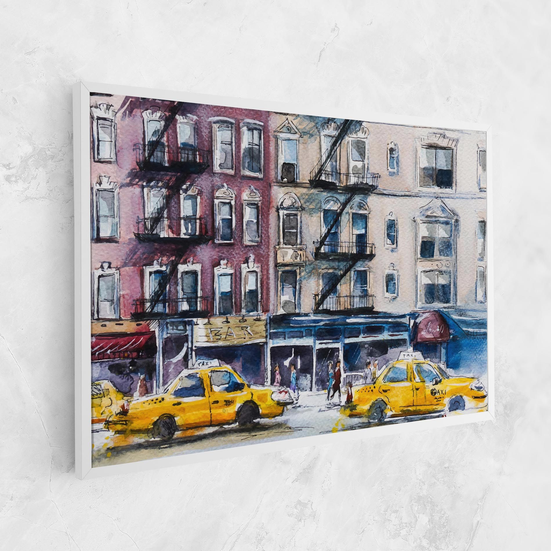 Newyork Taxi mockup 1
