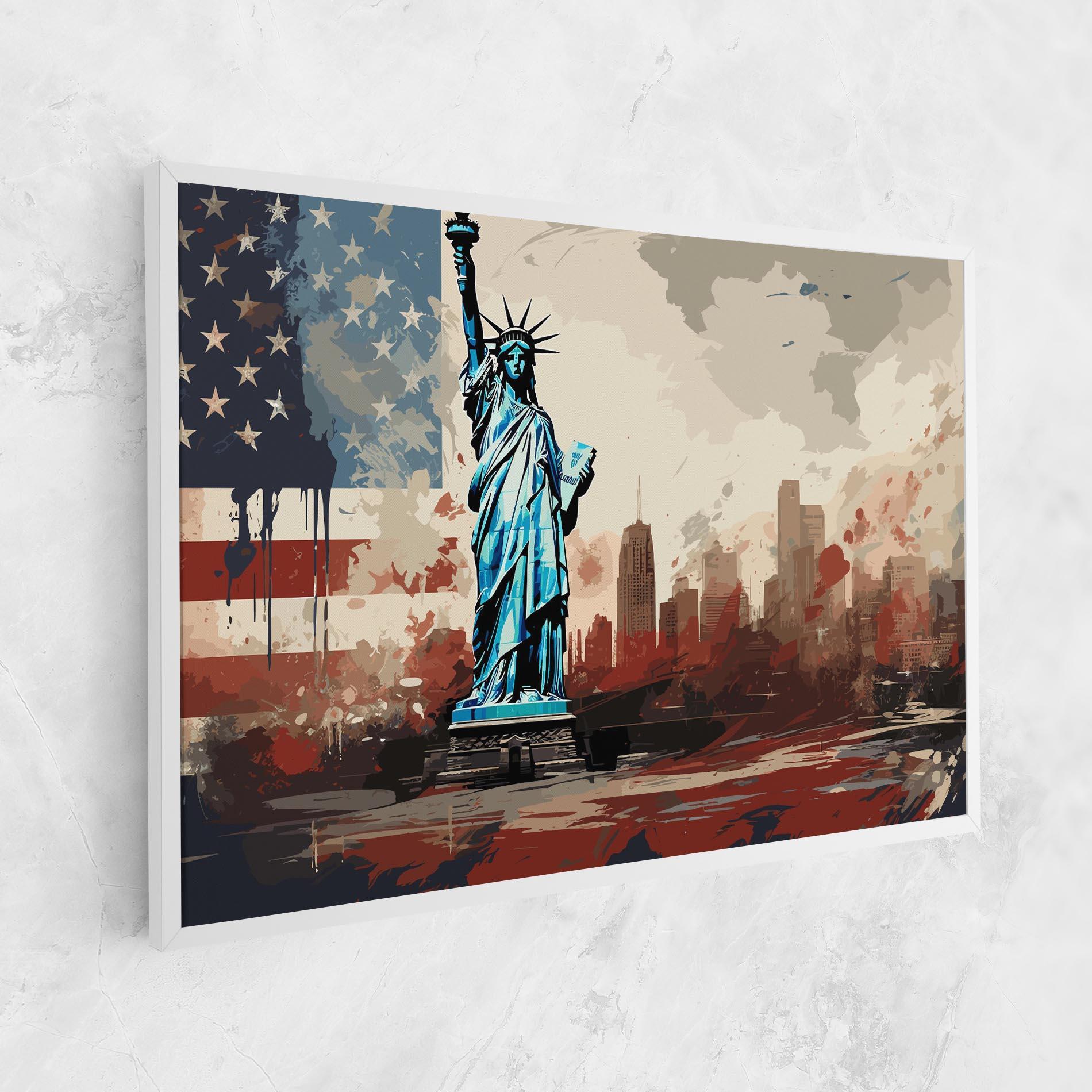 Vászonkép Patriotism Cultural Art mockup 1