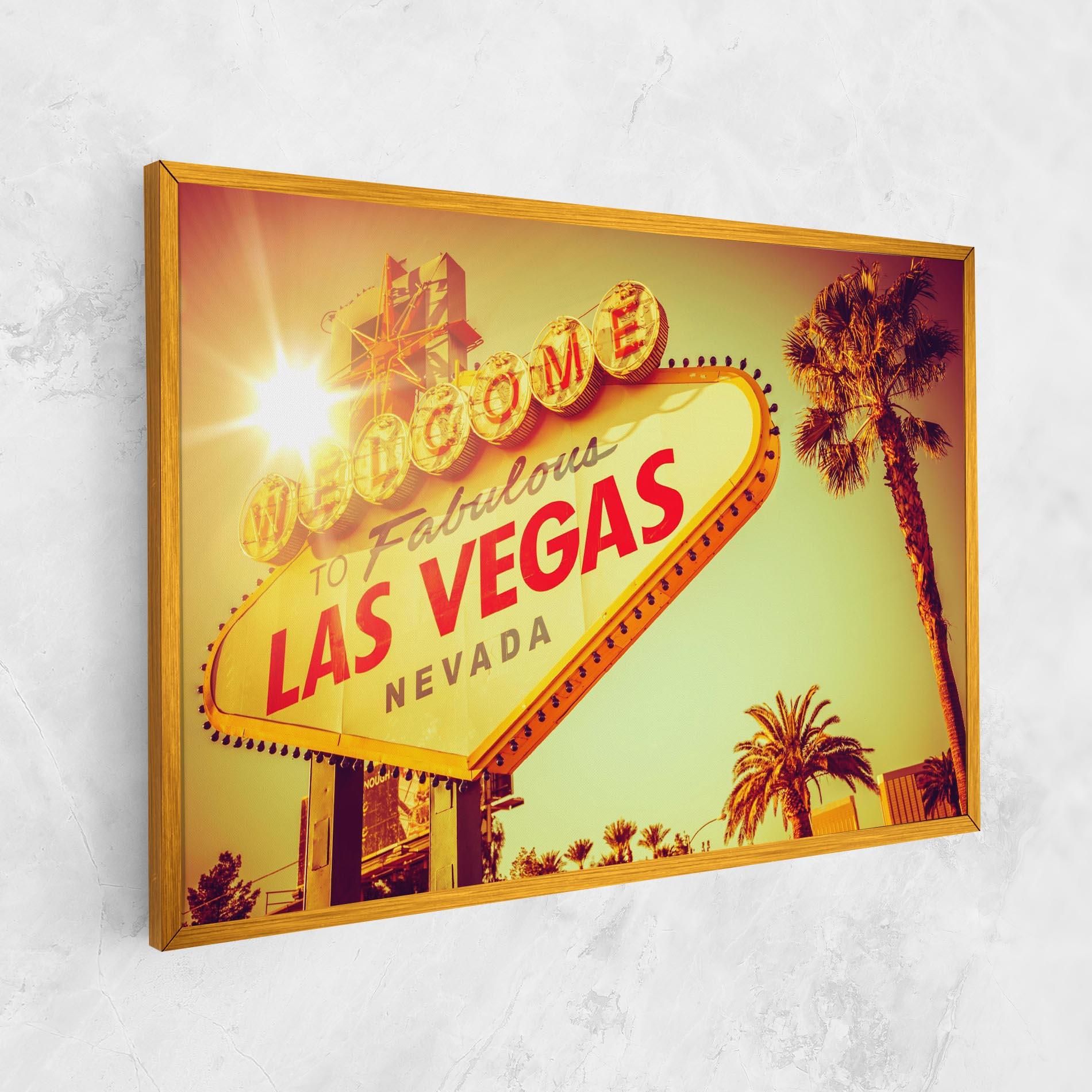 Vászonkép Las Vegas Nevada mockup 1