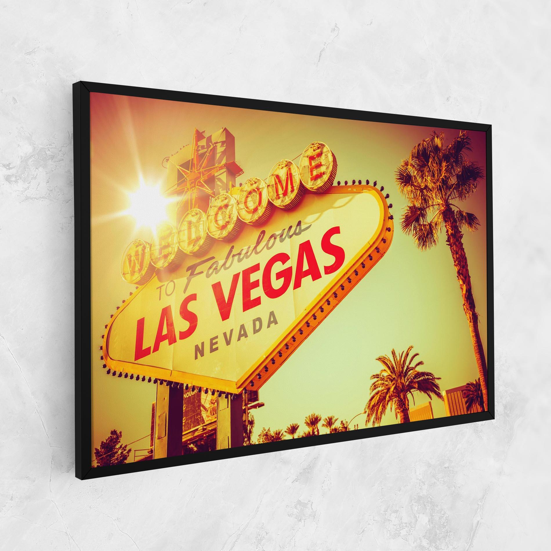 Vászonkép Las Vegas Nevada mockup 1