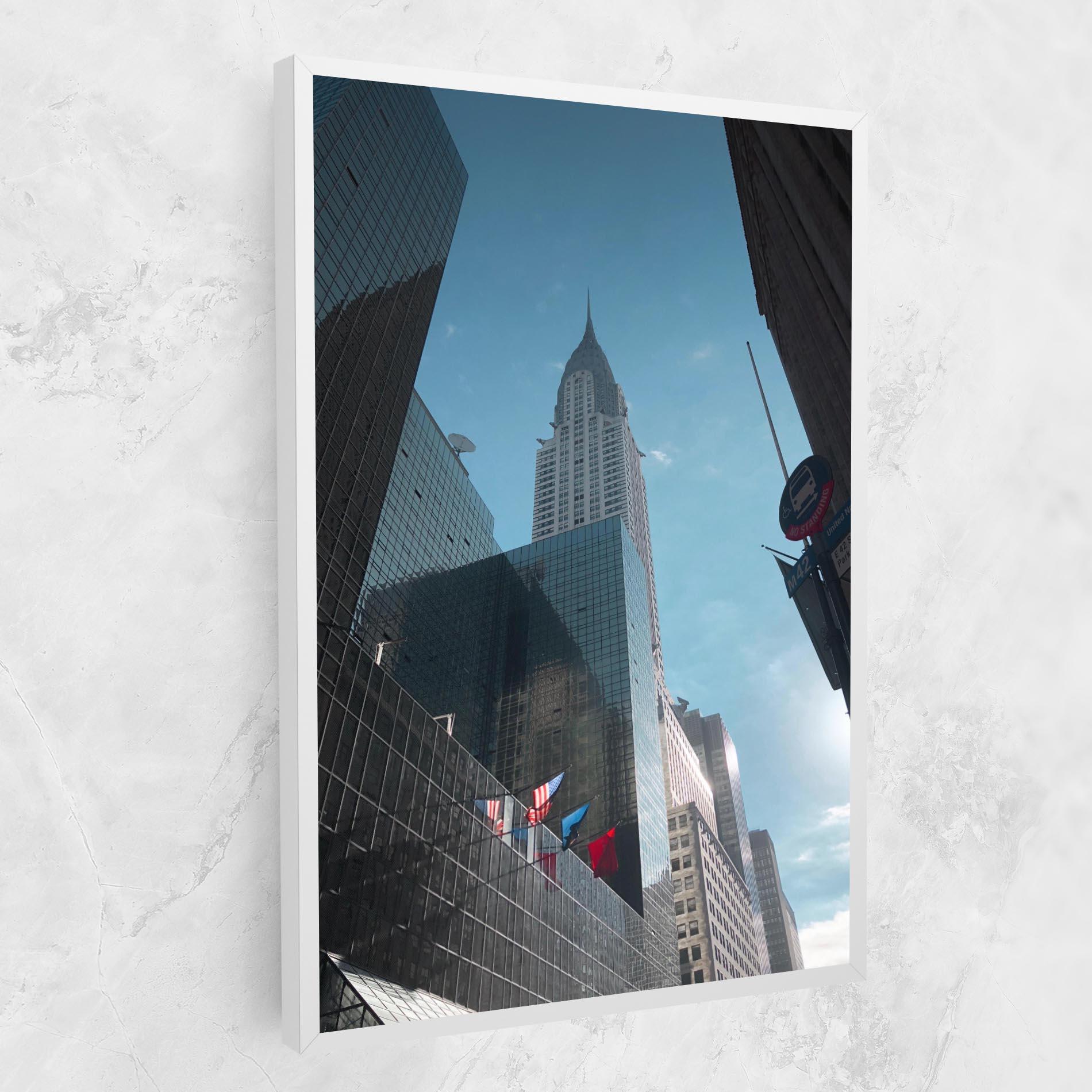 Vászonkép Big Glass Tower mockup 1