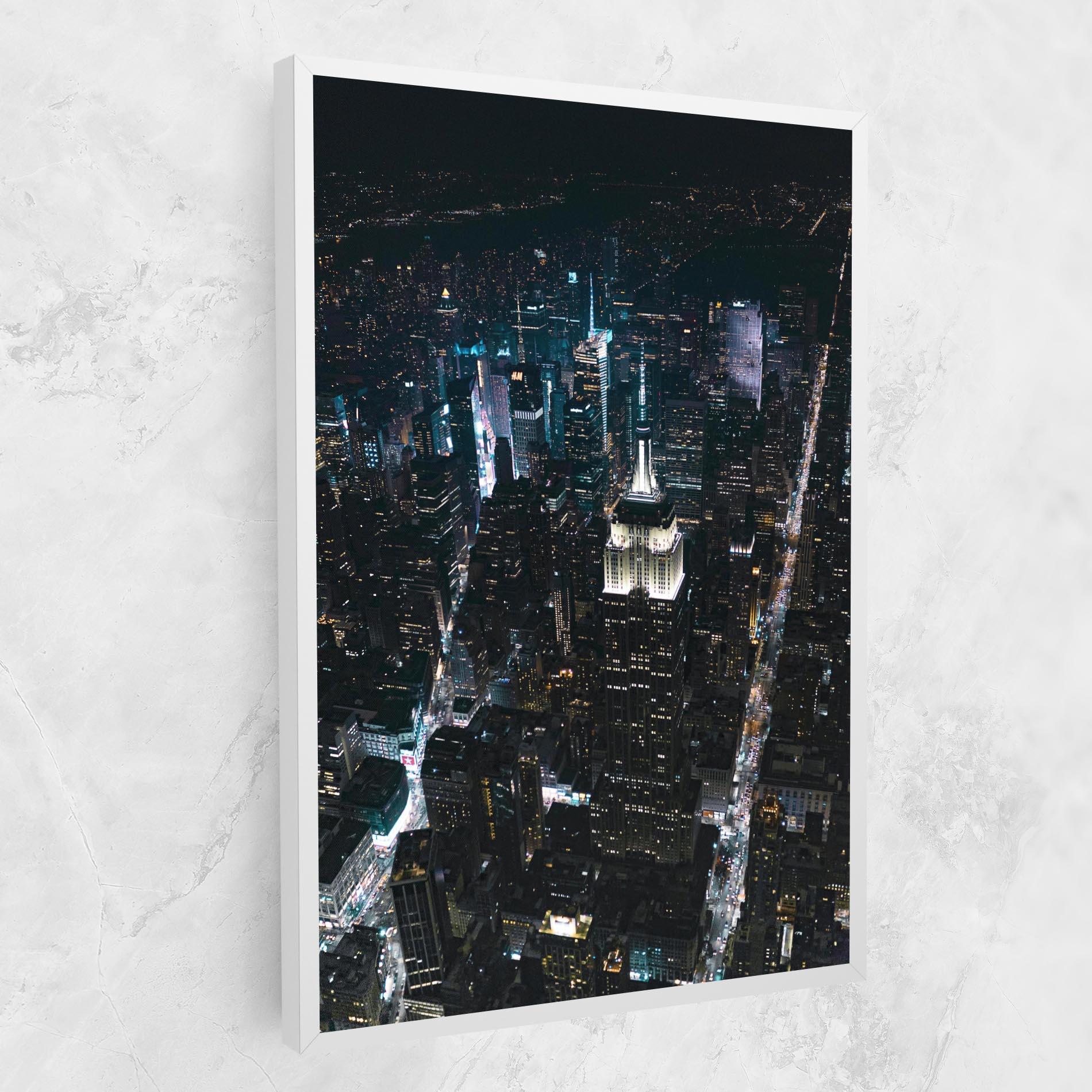 Vászonkép Night Landscape mockup 1