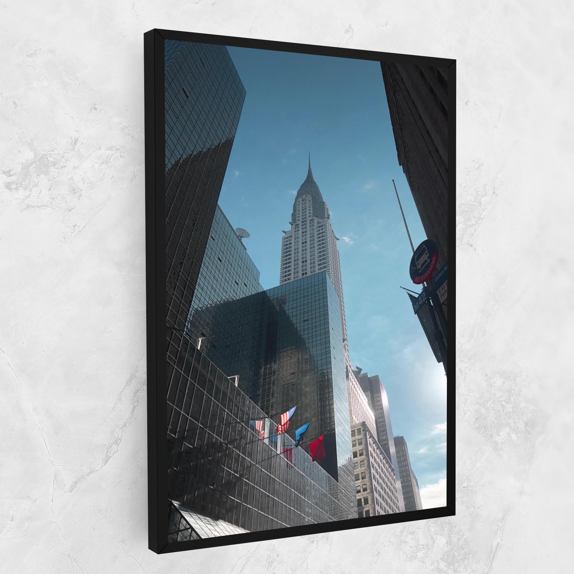Vászonkép Big Glass Tower mockup 1