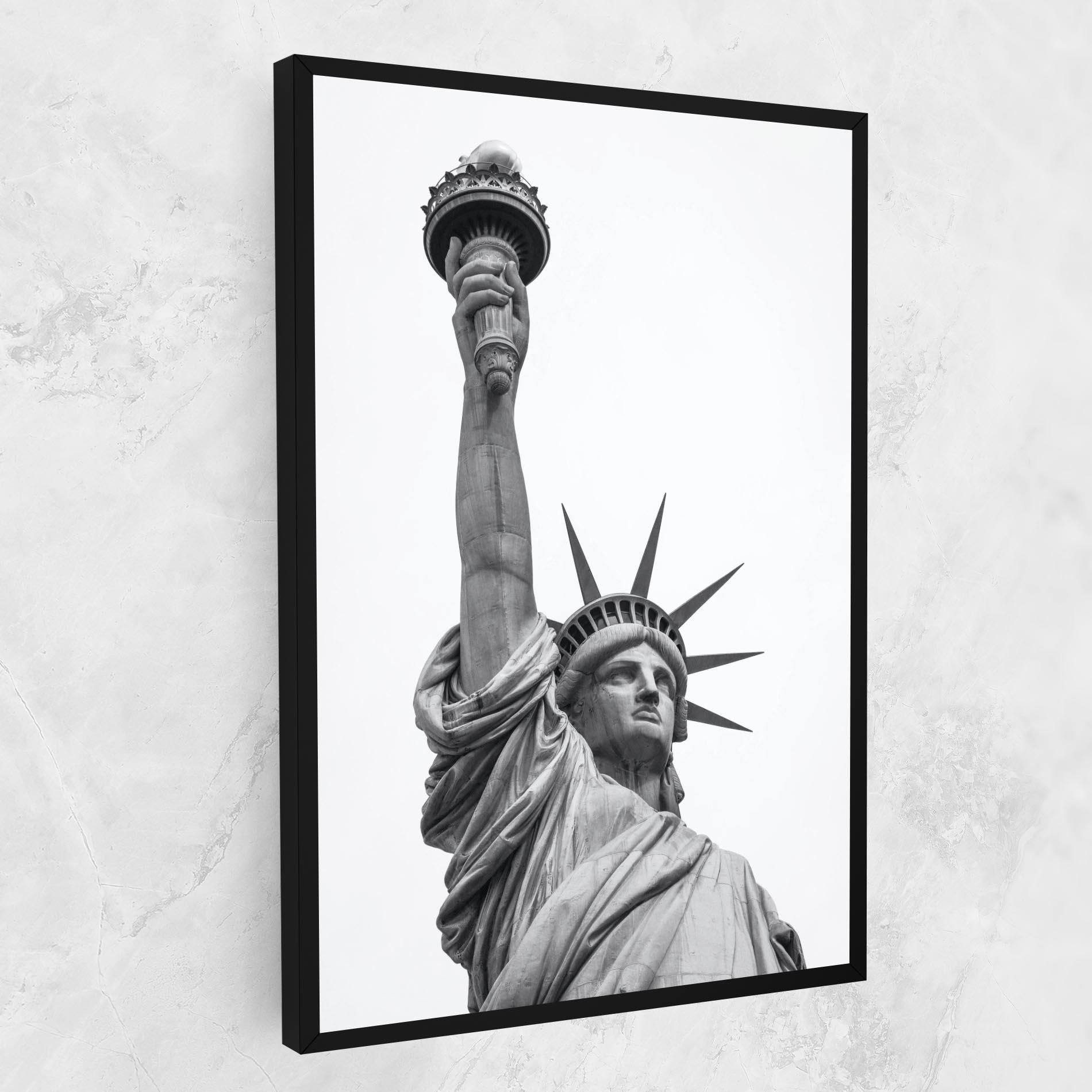 Vászonkép Liberty Statue mockup 1