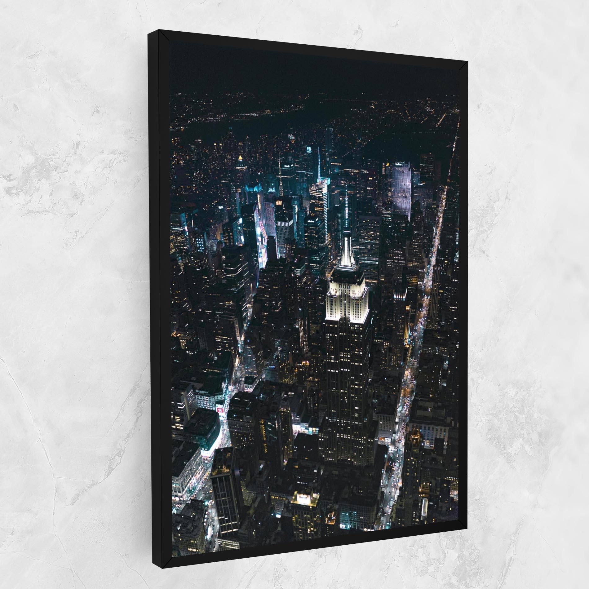 Vászonkép Night Landscape mockup 1