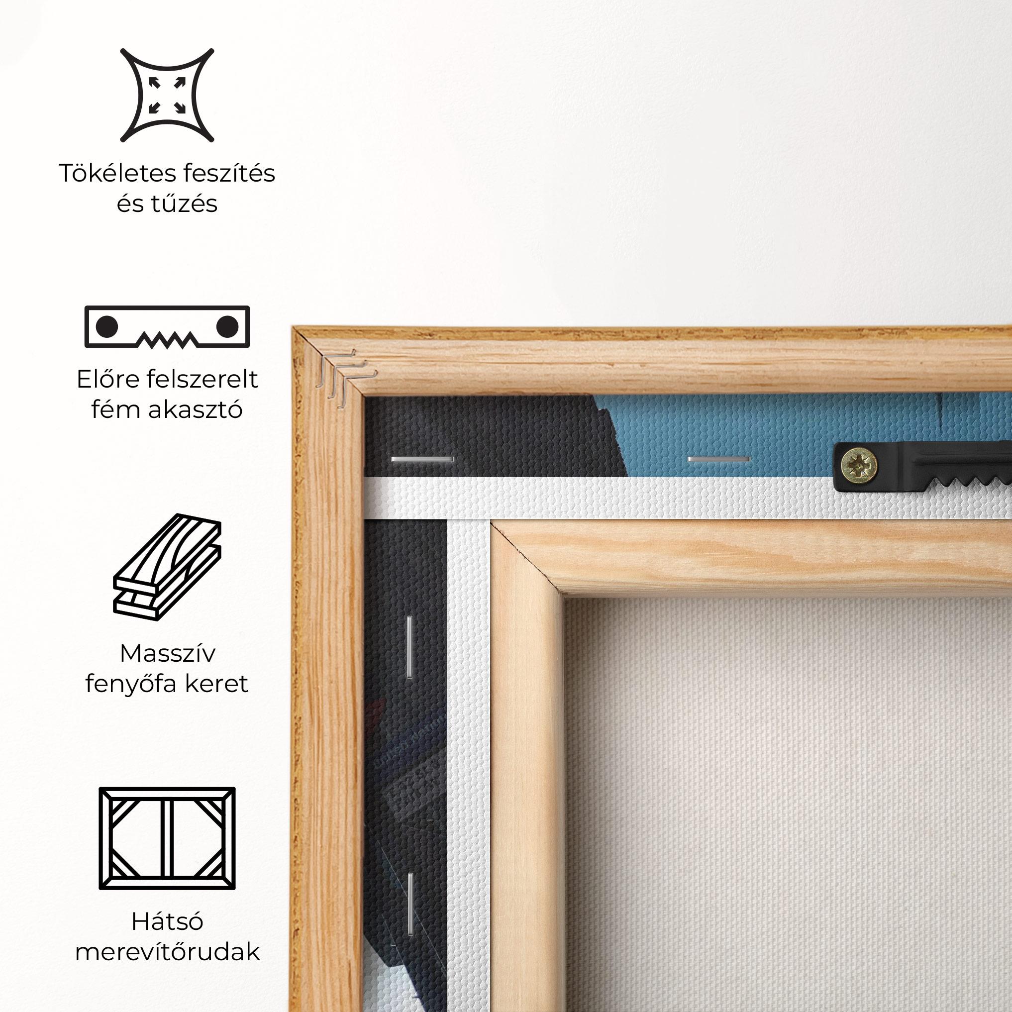 Vászonkép Big Glass Tower mockup 5