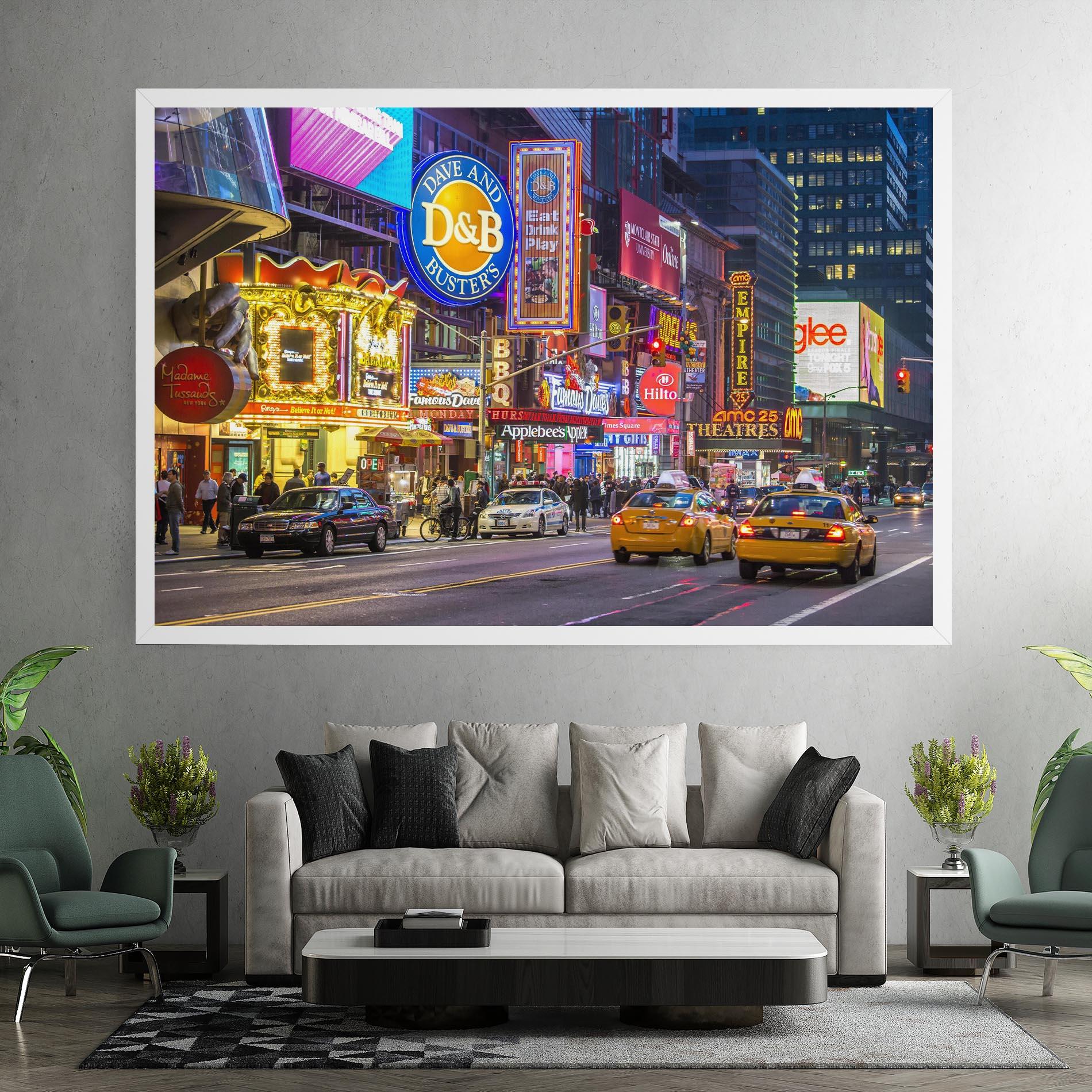 Vászonkép New York Lights mockup 7