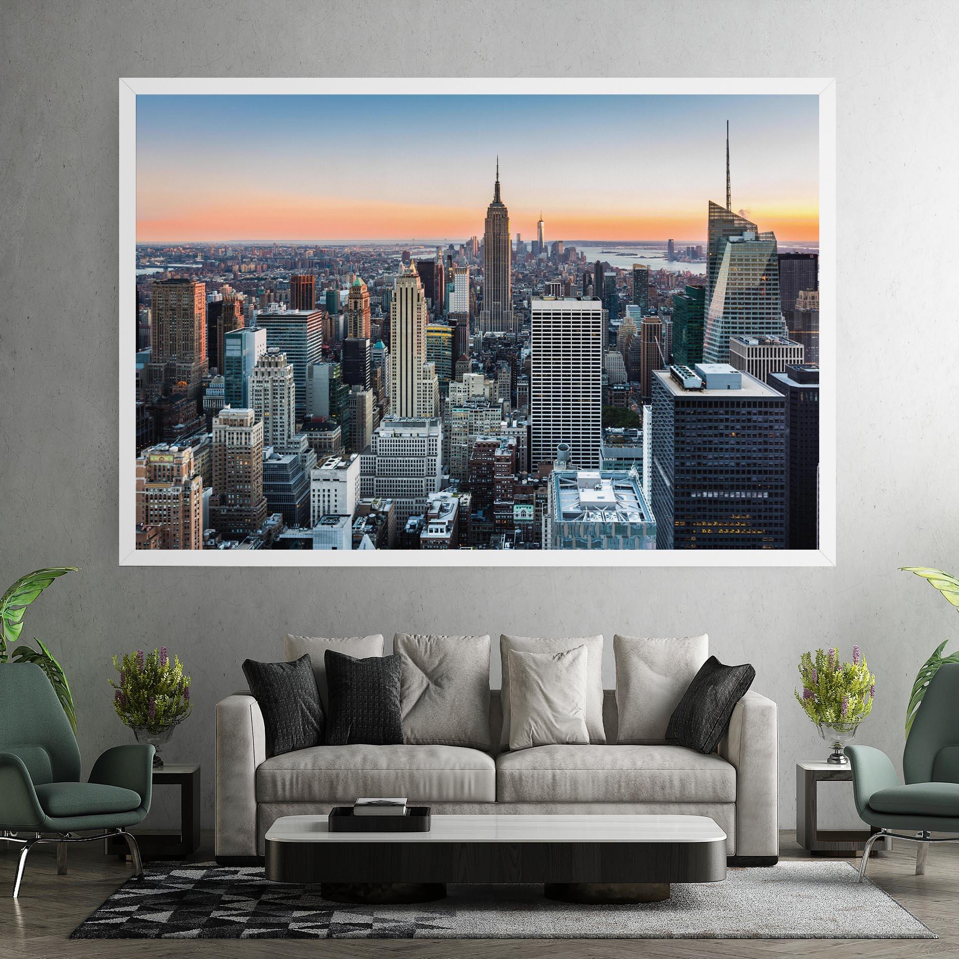 Vászonkép New York Skyline mockup 7