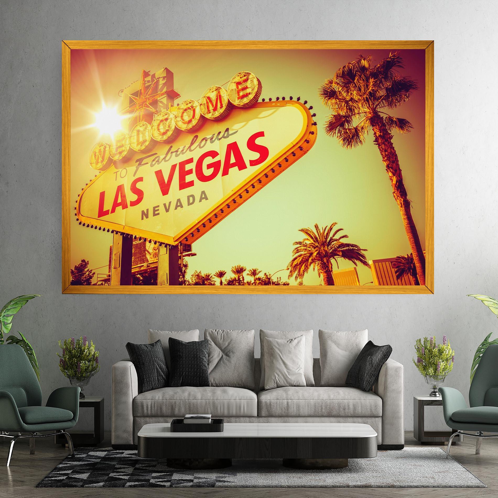 Vászonkép Las Vegas Nevada mockup 7