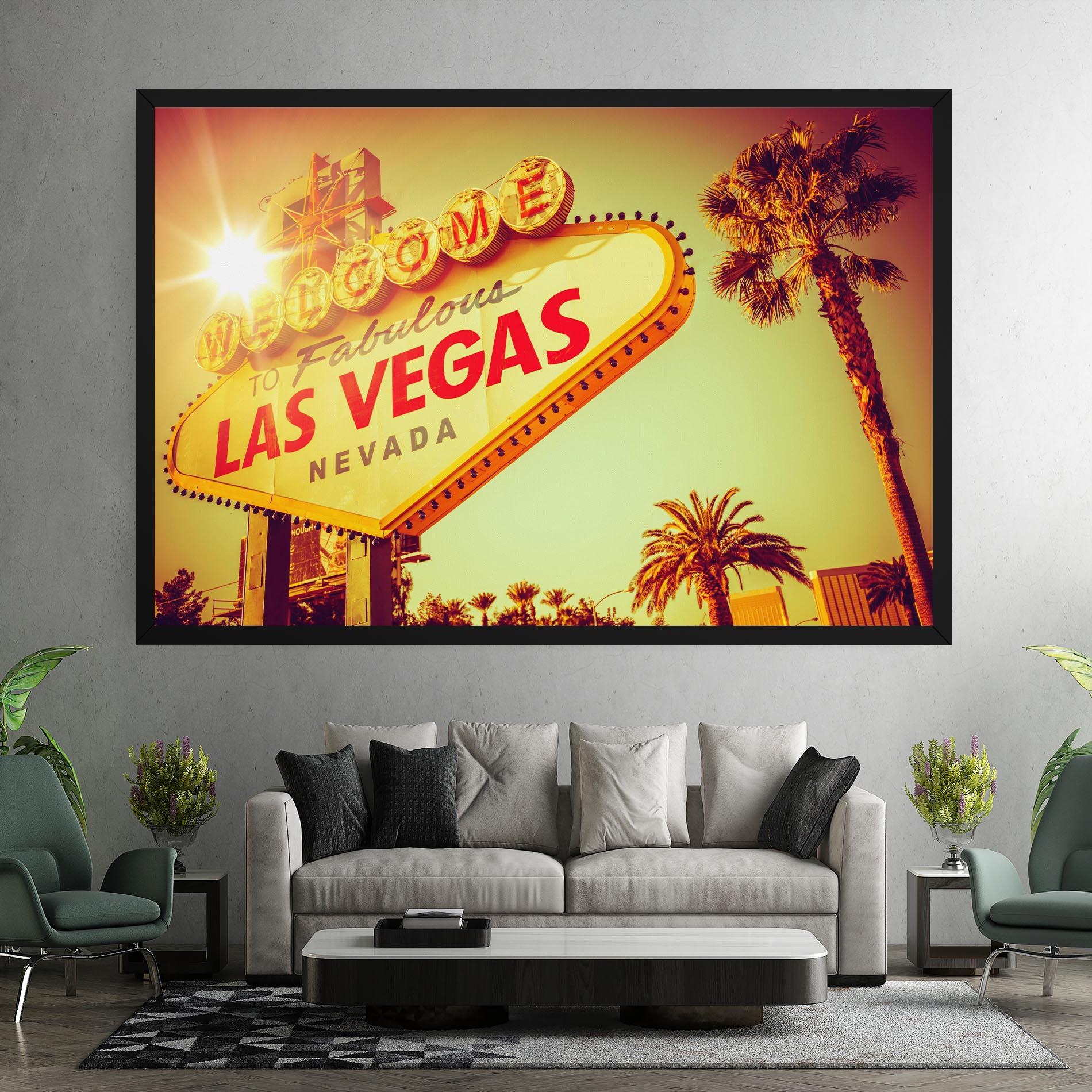 Vászonkép Las Vegas Nevada mockup 7