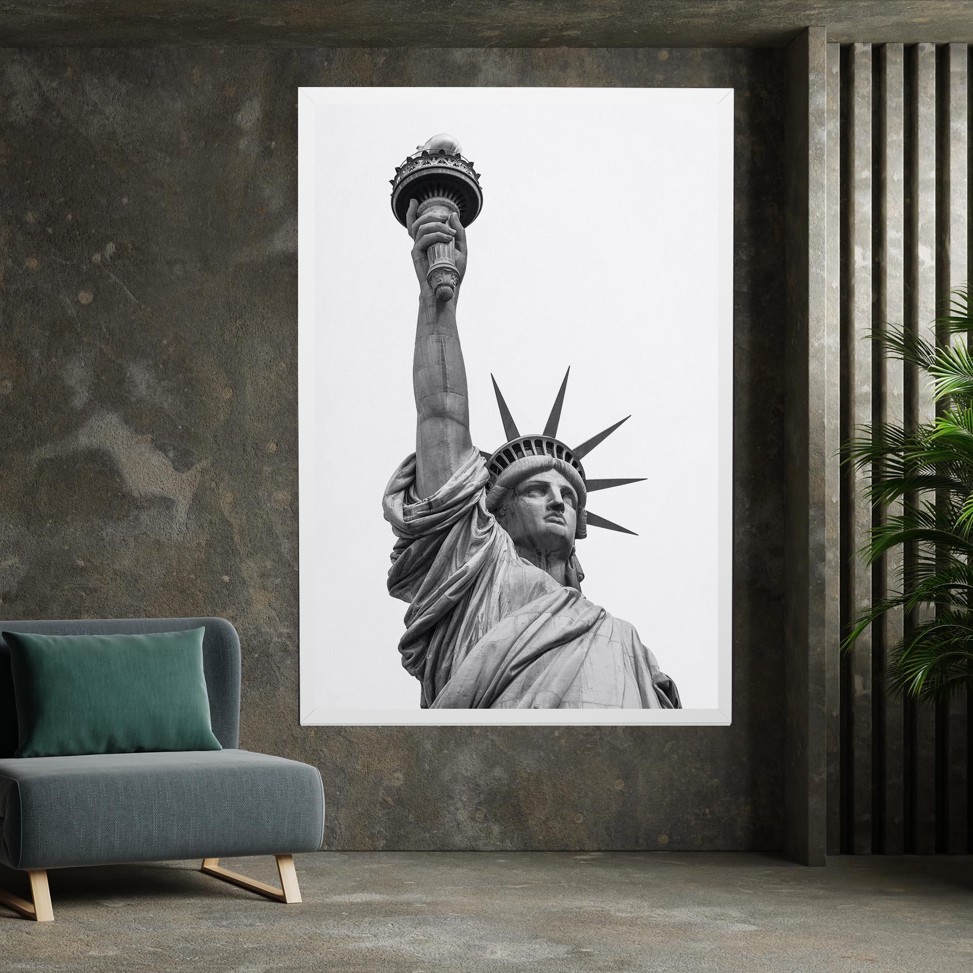 Vászonkép Liberty Statue mockup 7