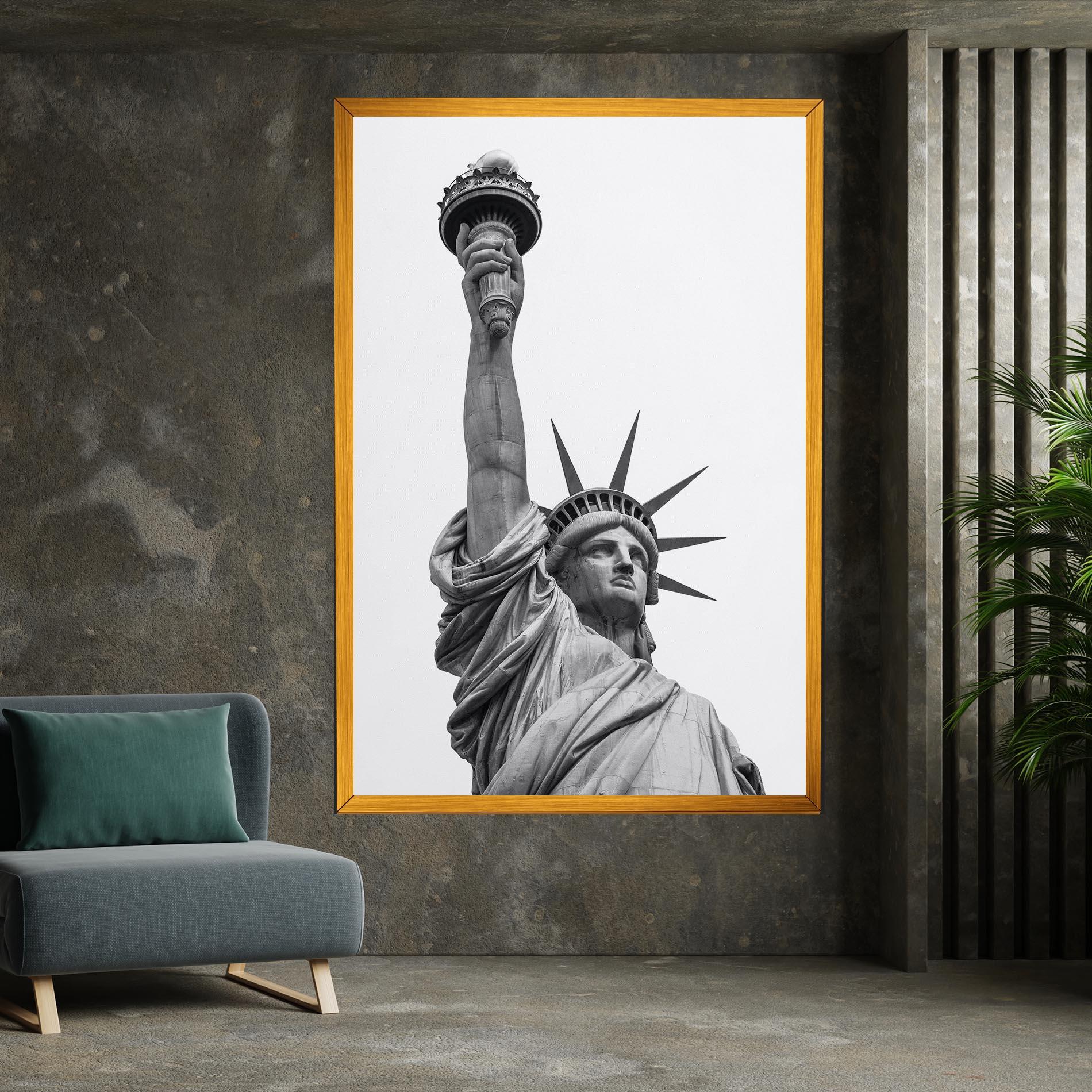 Vászonkép Liberty Statue mockup 7