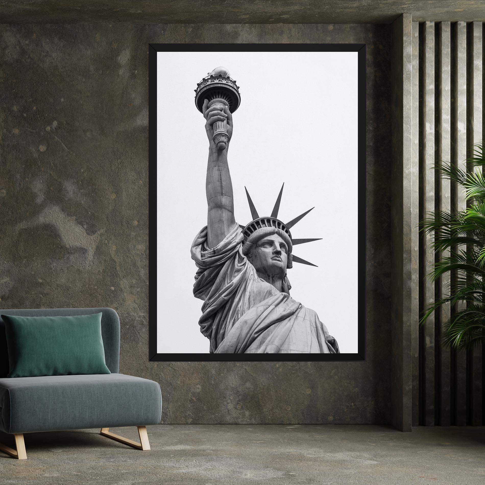 Vászonkép Liberty Statue mockup 7