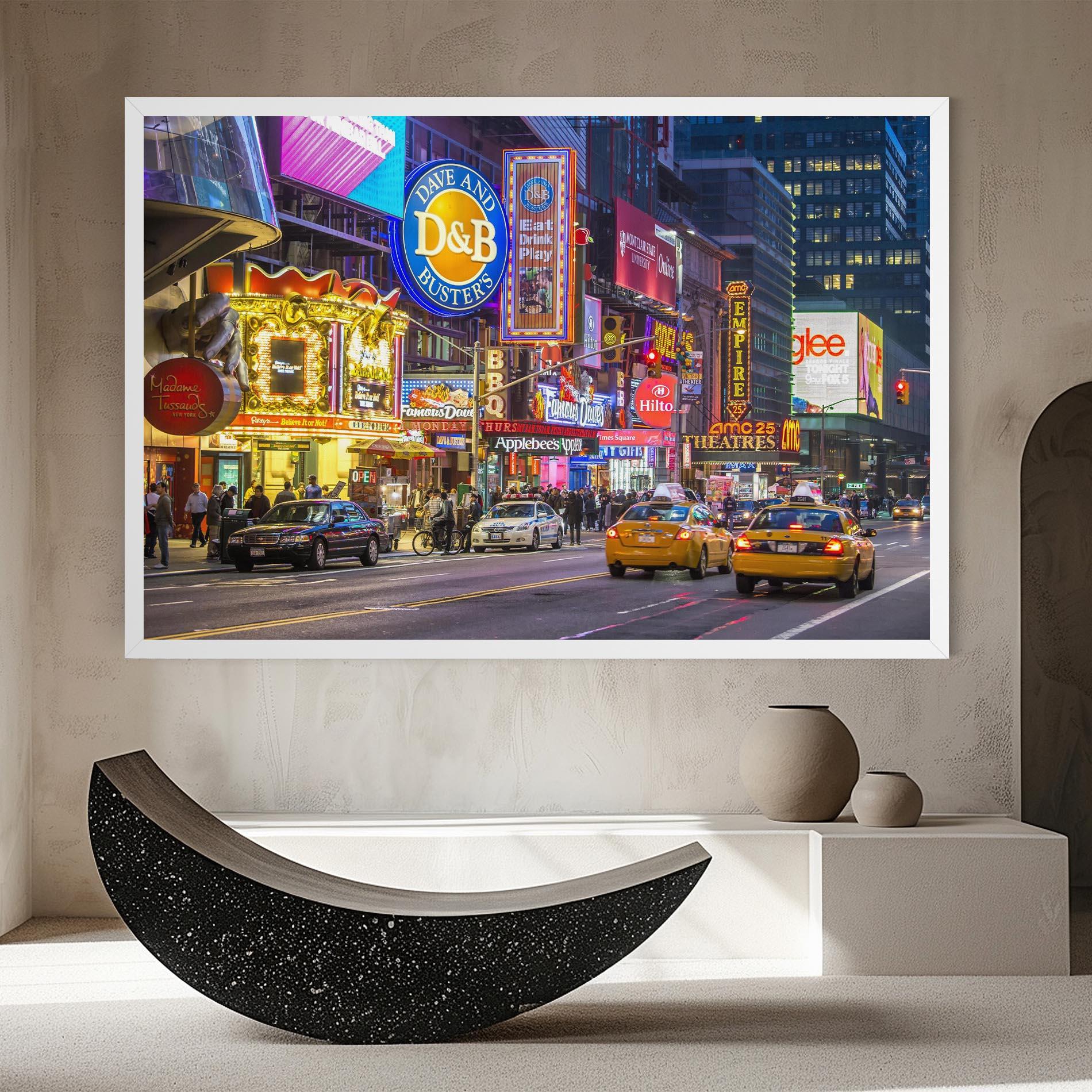 Vászonkép New York Lights mockup 8