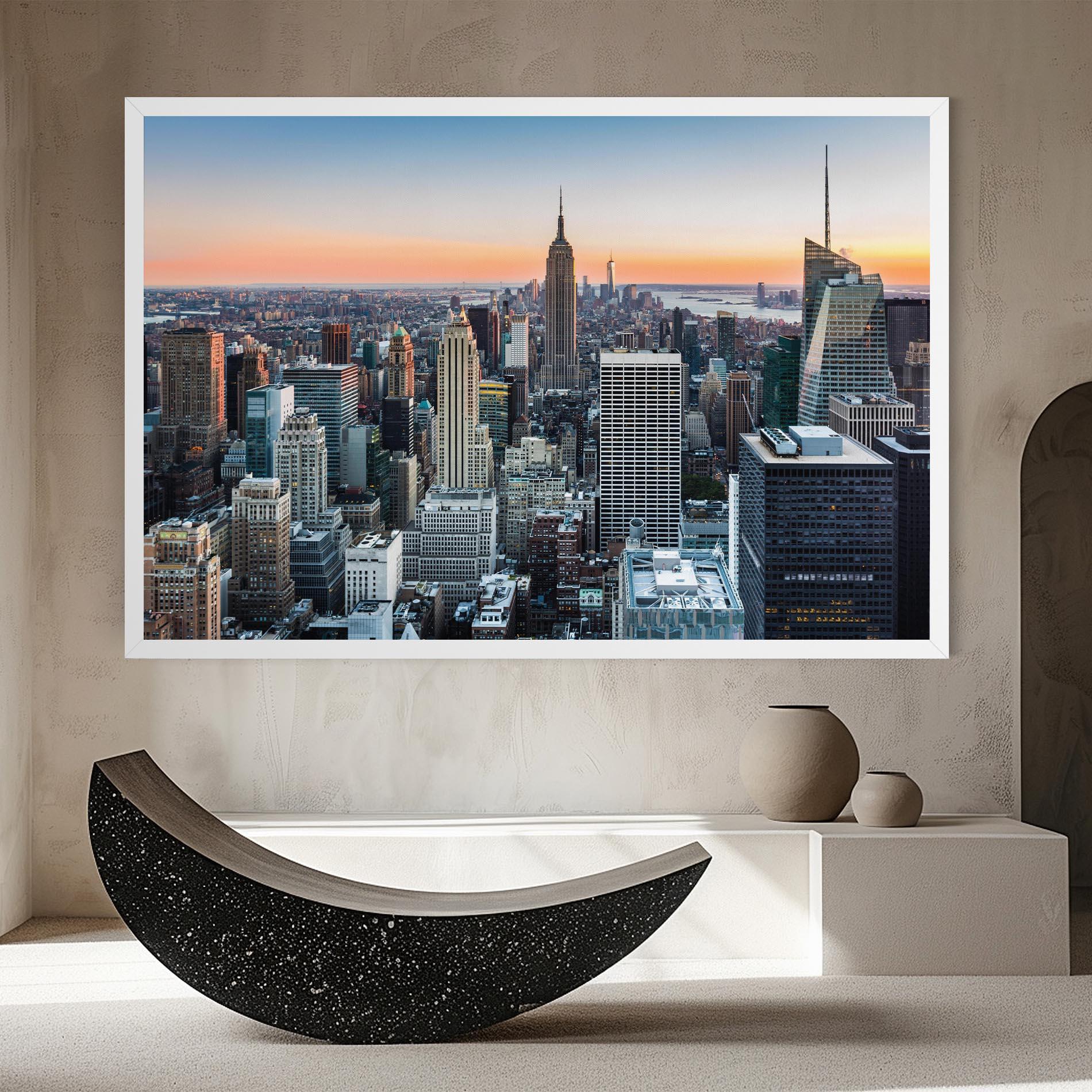Vászonkép New York Skyline mockup 8