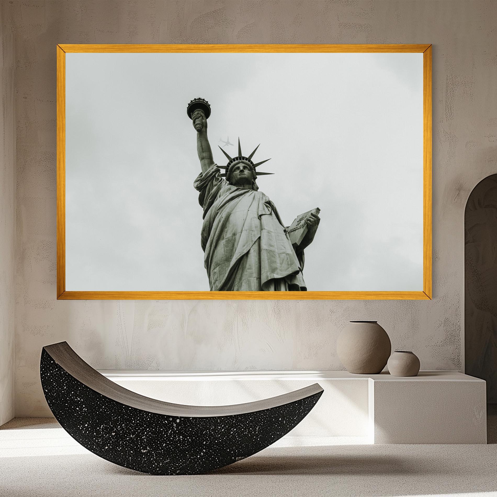 Vászonkép Liberty Statue Day mockup 8