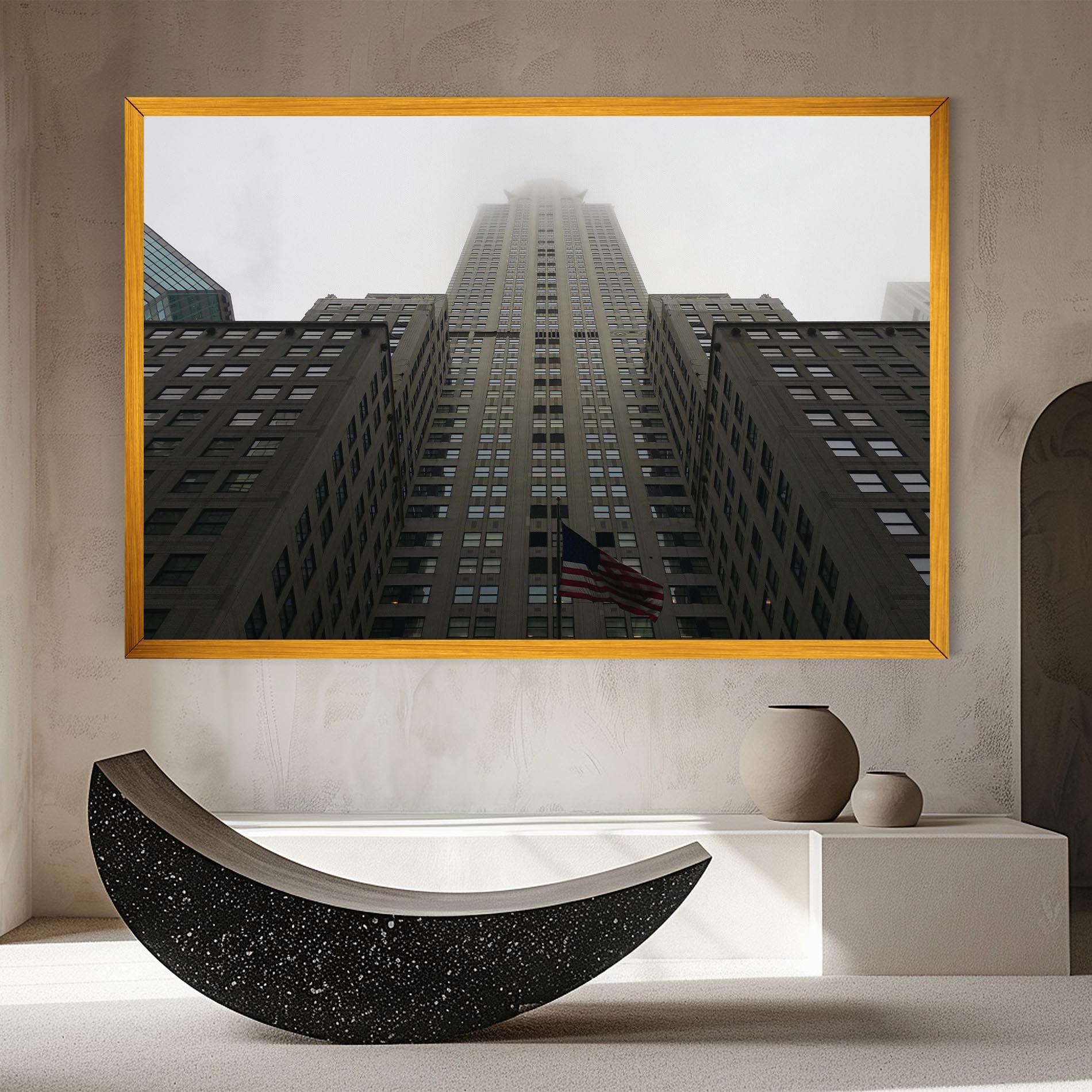 Vászonkép New York City Skyscraper mockup 8