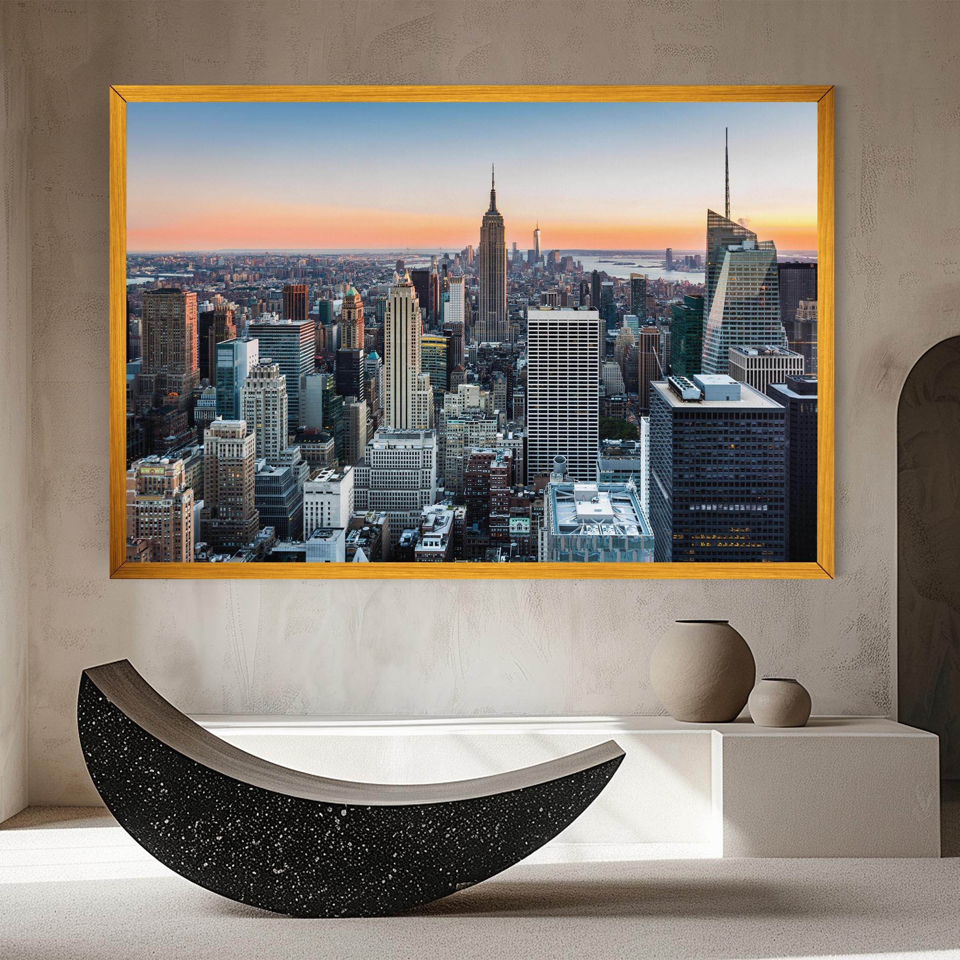 Vászonkép New York Skyline mockup 8